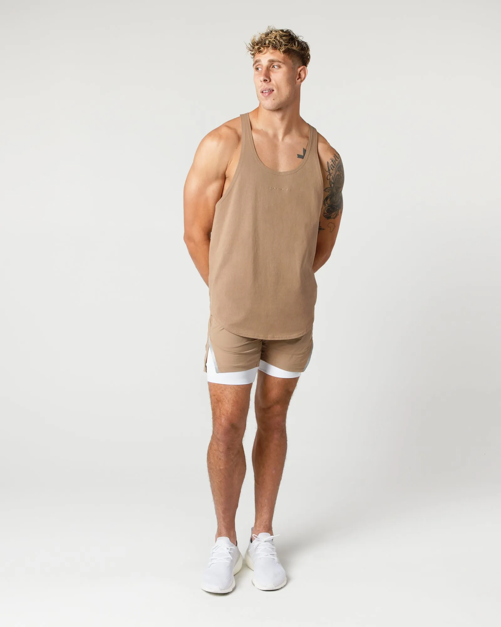 Heavy Cotton Core Stringer - Chai sold by Alphalete product image thumbnail 3