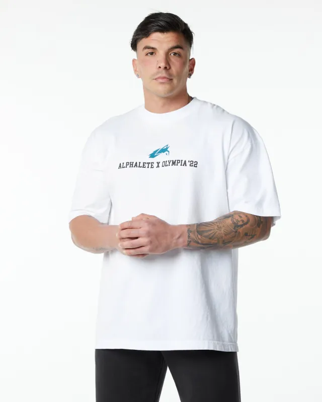 Manifested Tee - White sold by Alphalete