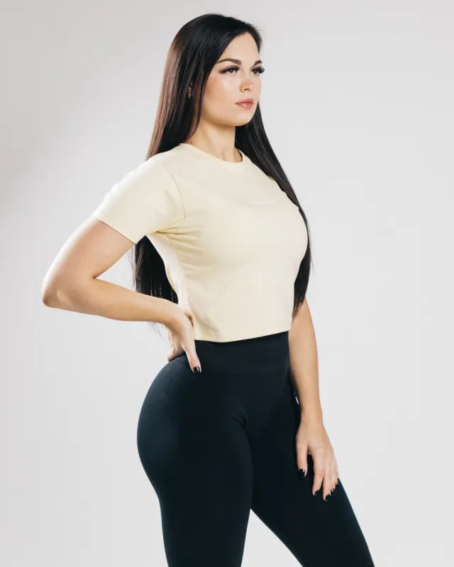 Core Crop Top - Sea Salt sold by Alphalete