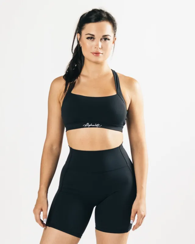 Pulse Balance Bra - Black sold by Alphalete