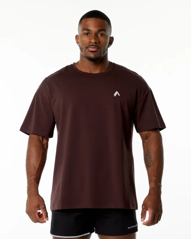 Emblem Tee - Burgundy sold by Alphalete
