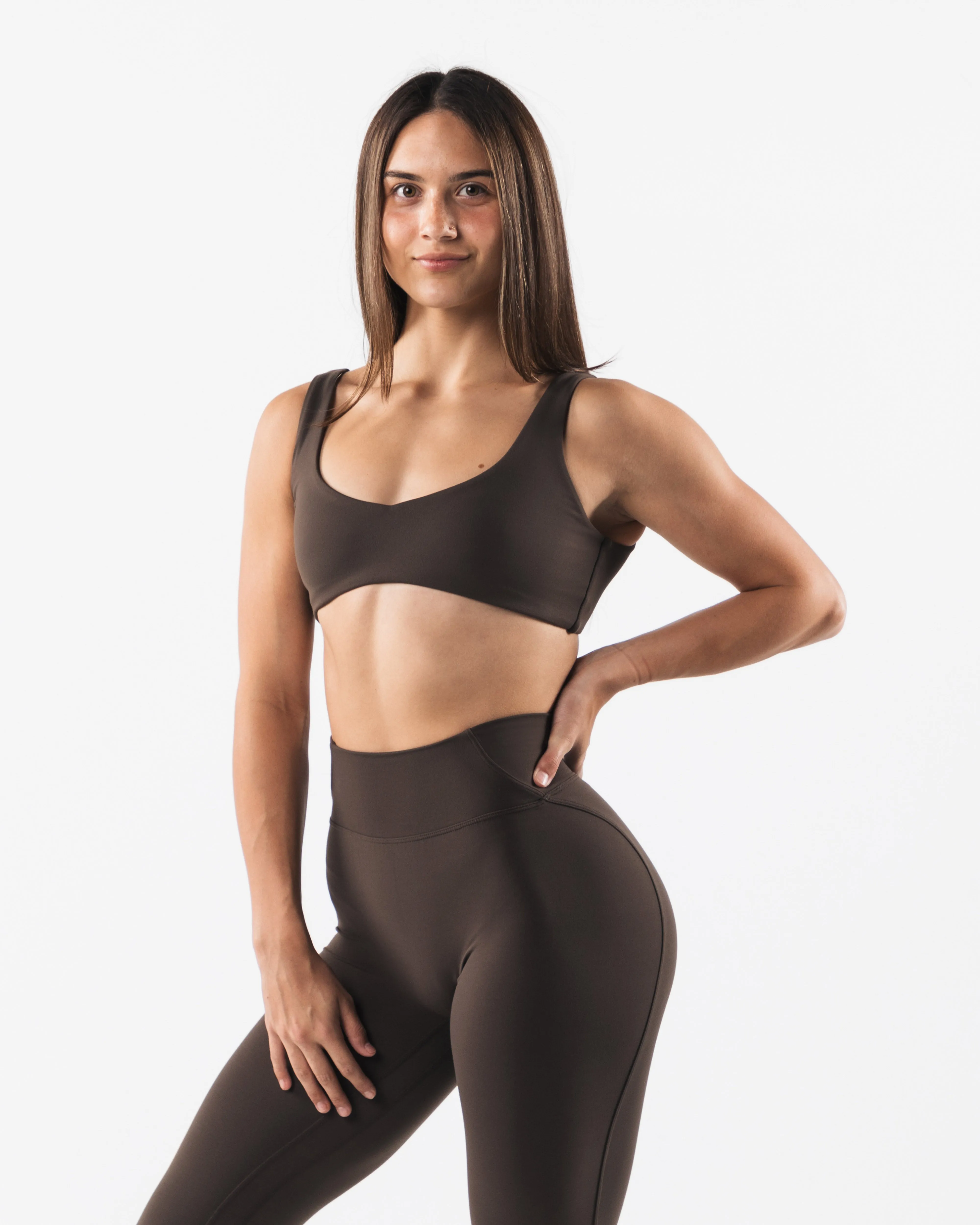 Aura Sculpt Bra - Cashmere sold by Alphalete product image thumbnail 4