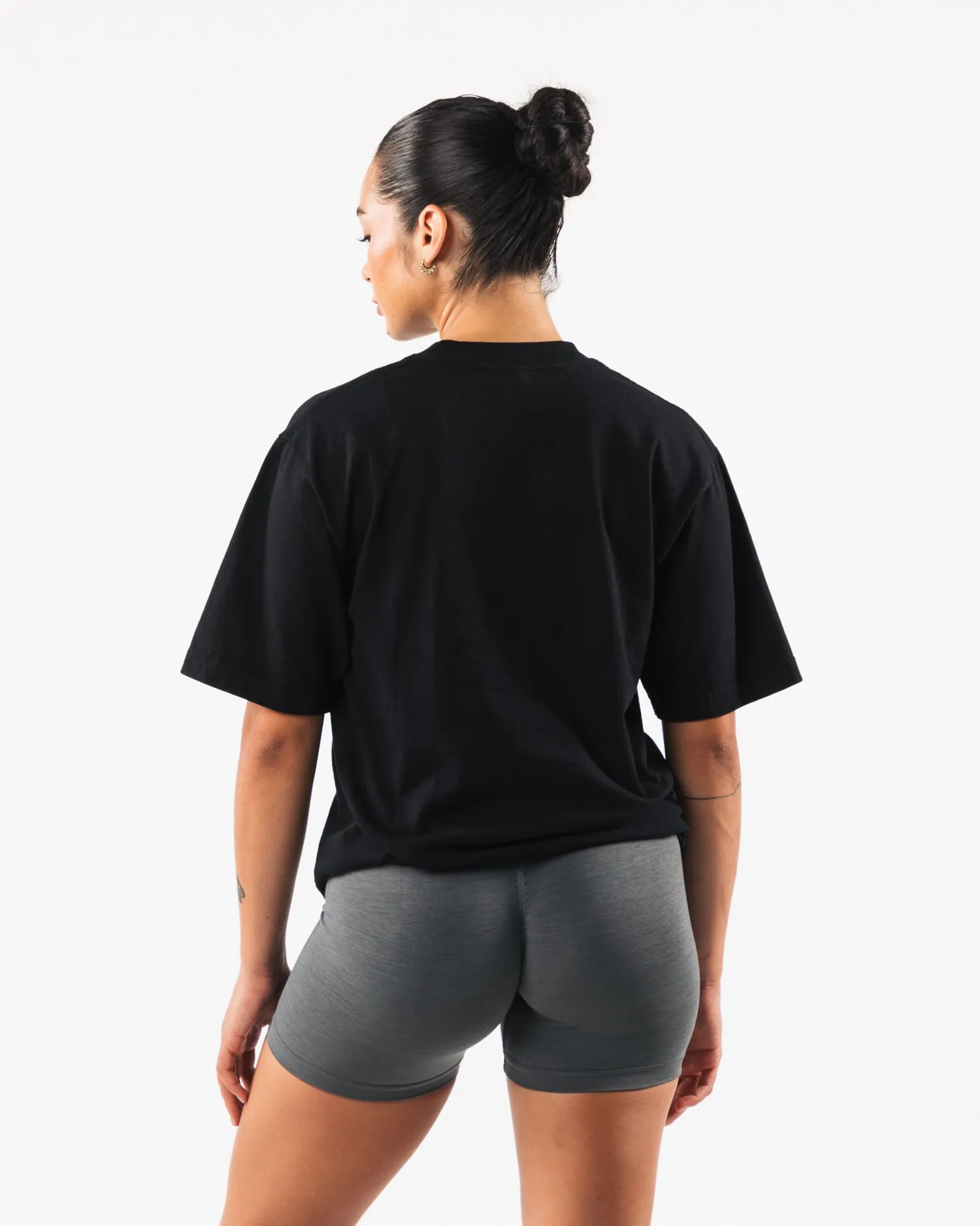 Varsity Tee - Black sold by Alphalete product image thumbnail 5
