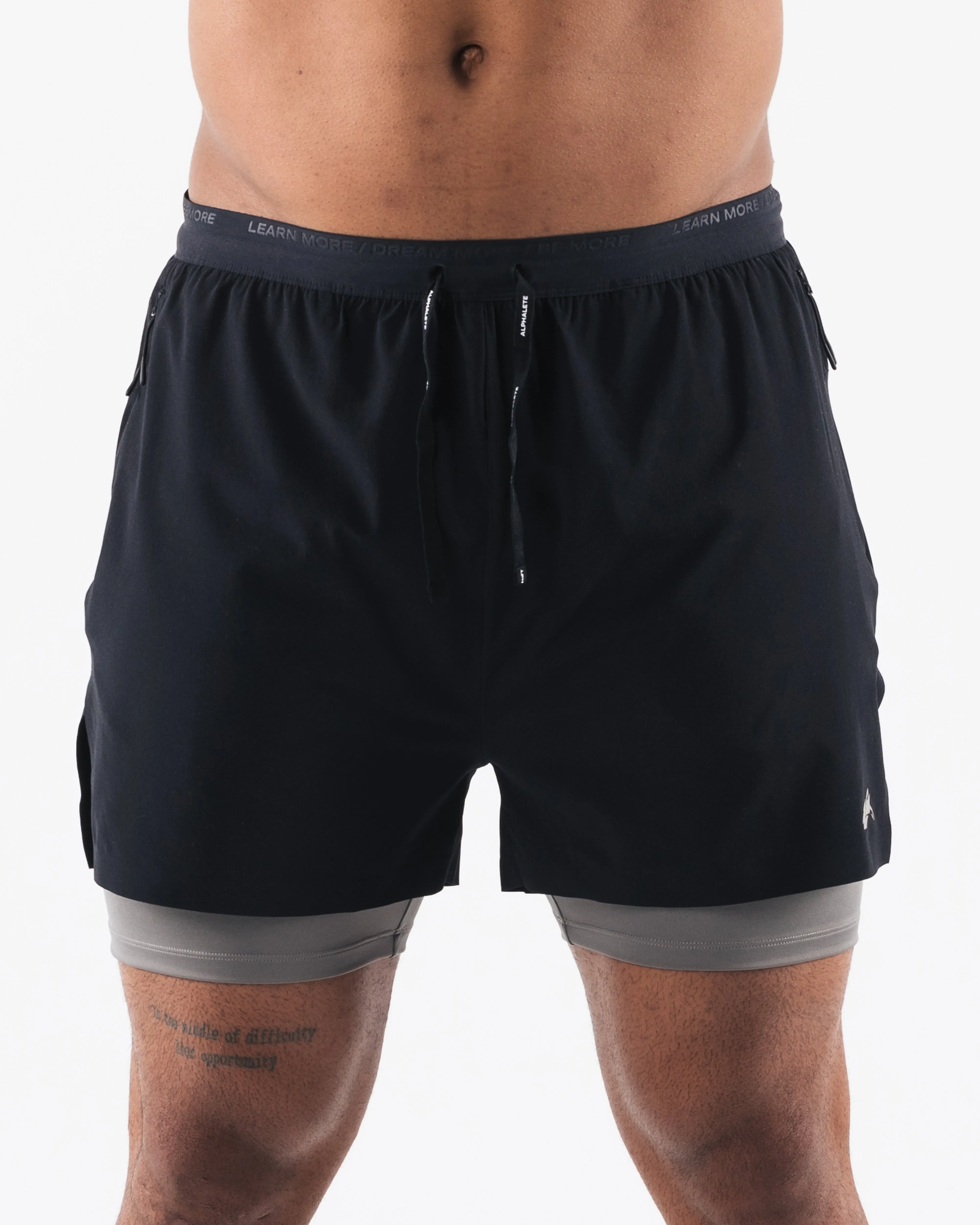 Elite Swift Short 5" - Black sold by Alphalete