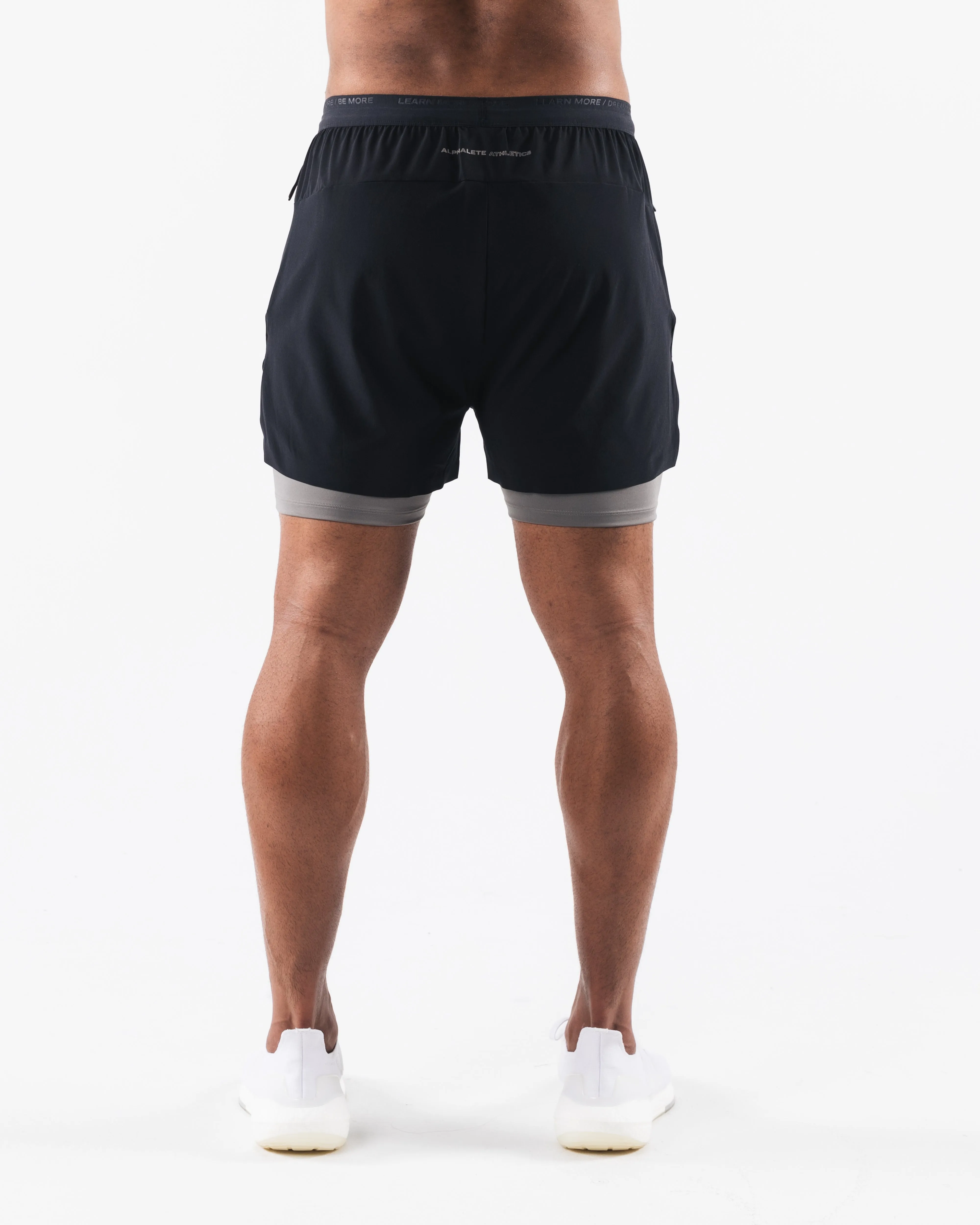 Elite Swift Short 5" - Black sold by Alphalete product image thumbnail 4