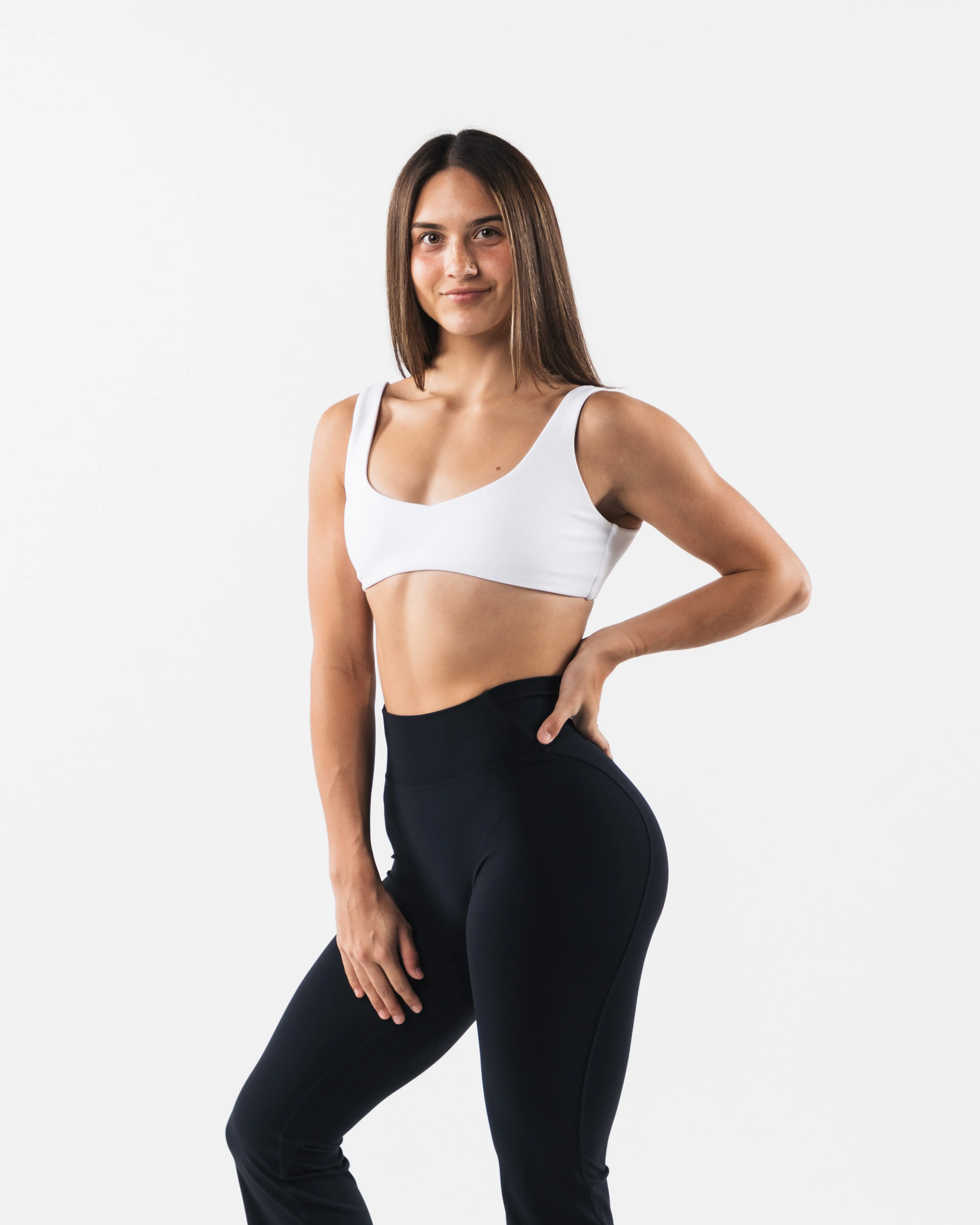 Aura Sculpt Bra - White sold by Alphalete product image thumbnail 4