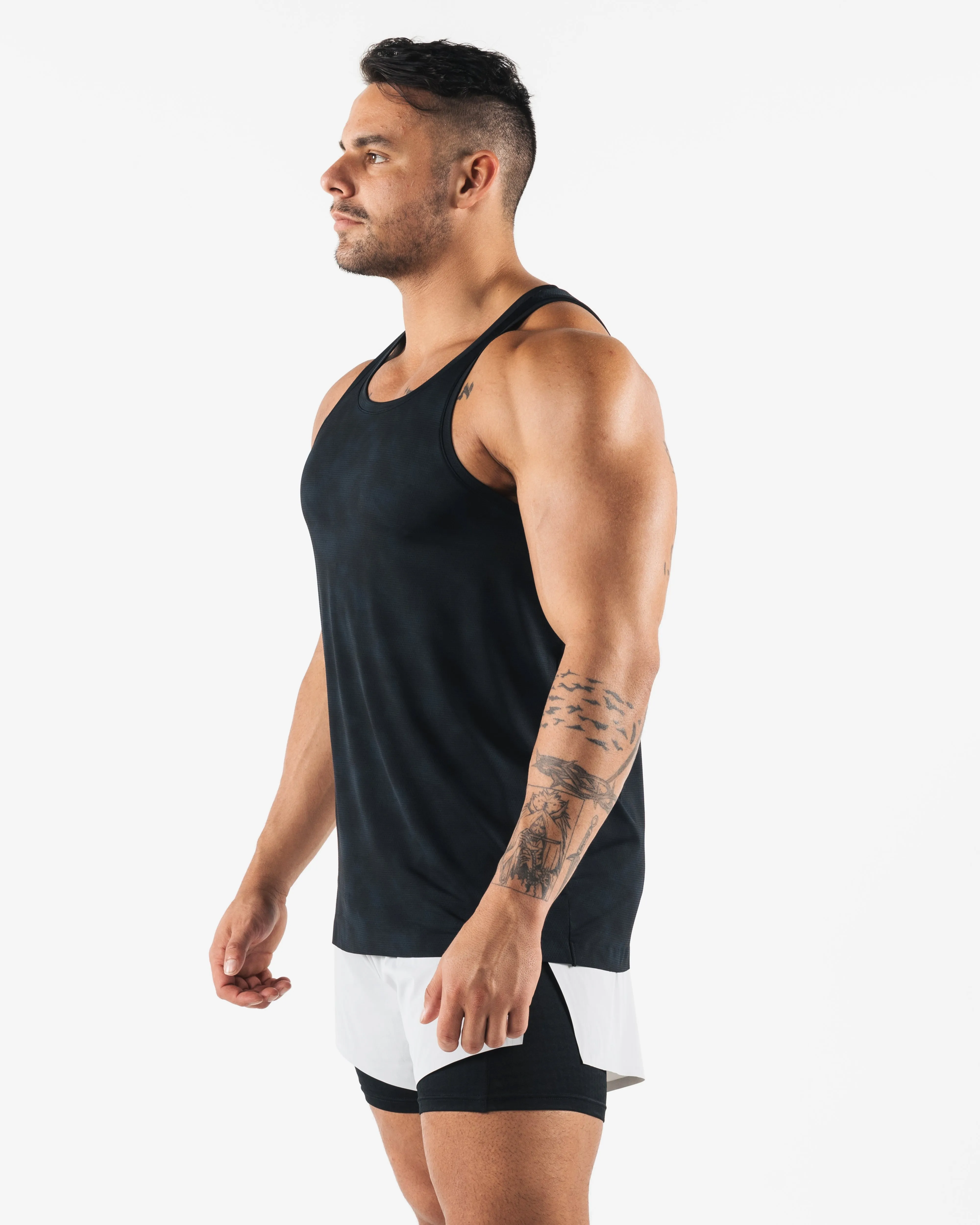 Racer Tank - Black Print sold by Alphalete product image thumbnail 5