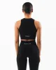 Stratus Crop Tank - Black sold by Alphalete