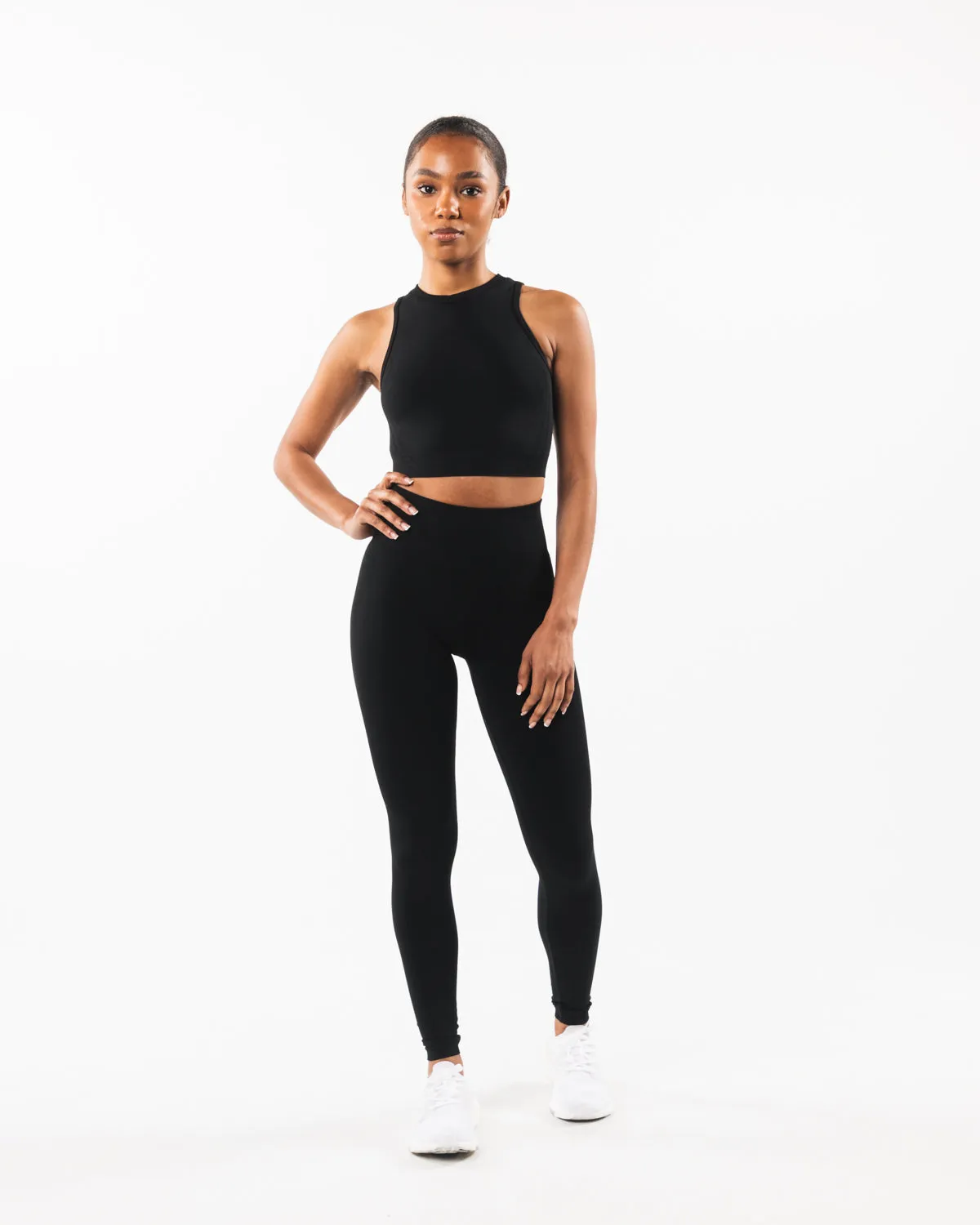 Stratus Crop Tank - Black sold by Alphalete product image thumbnail 2