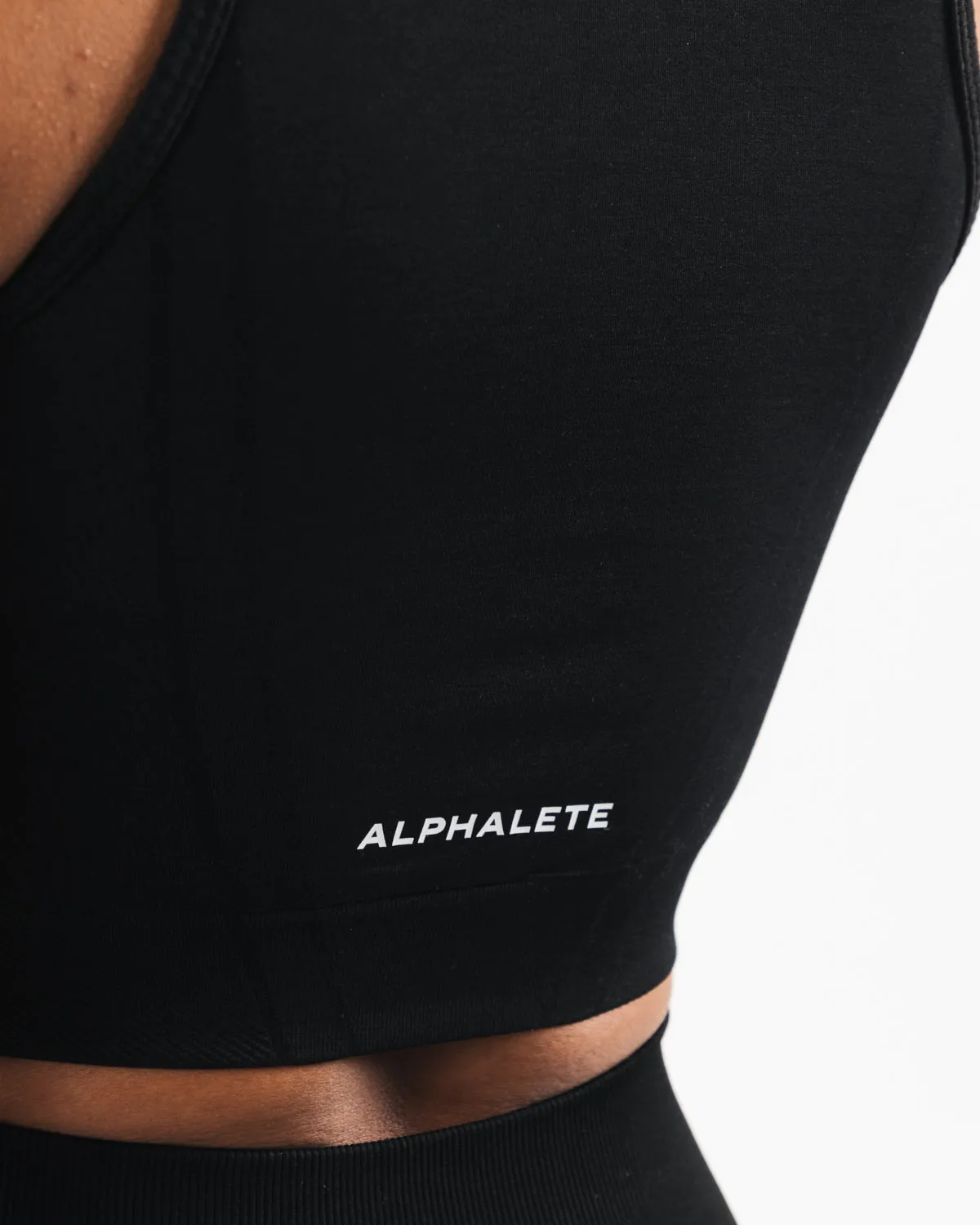 Stratus Crop Tank - Black sold by Alphalete product image thumbnail 5