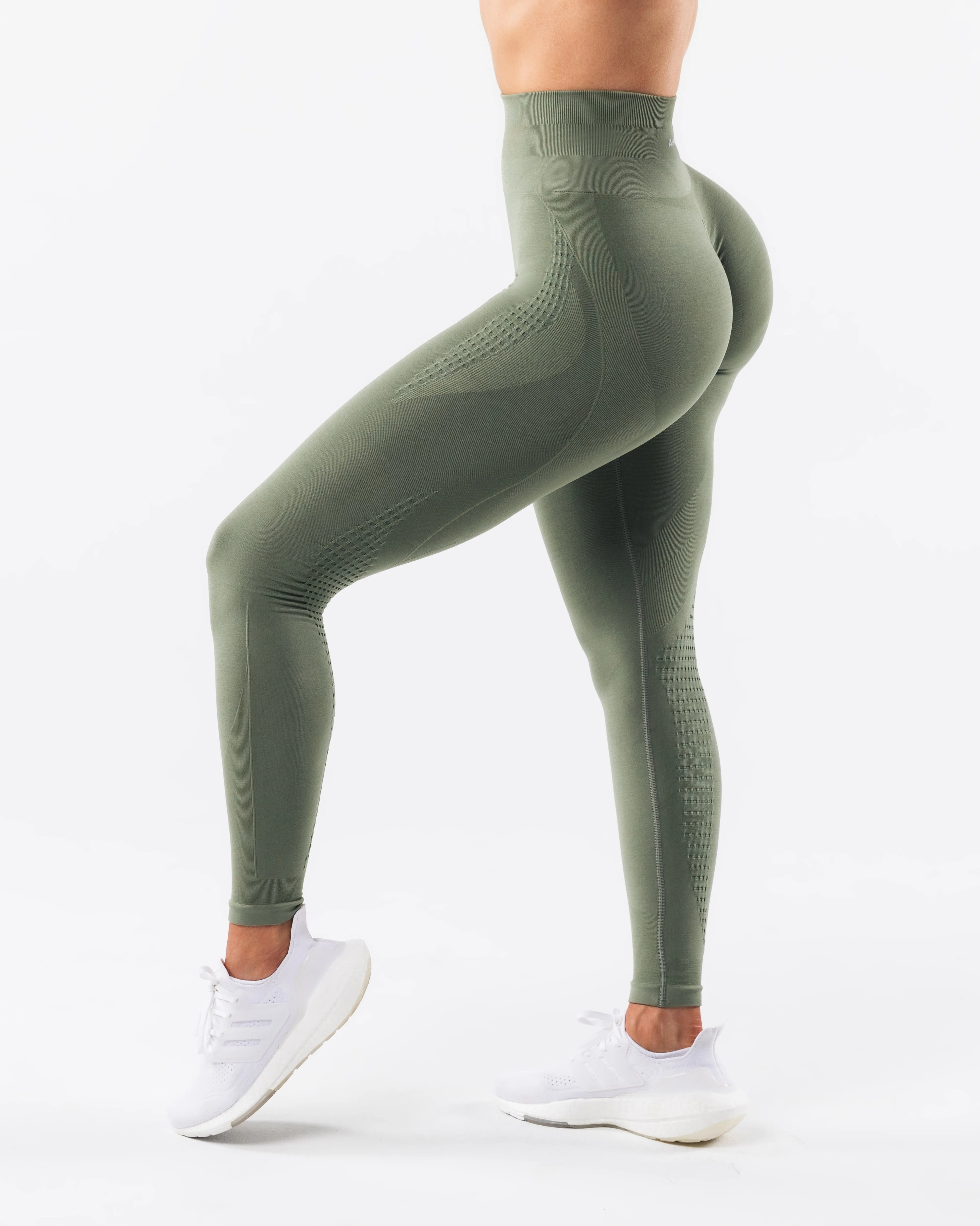 Amplify Contour Legging - Noble Green sold by Alphalete product image thumbnail 4