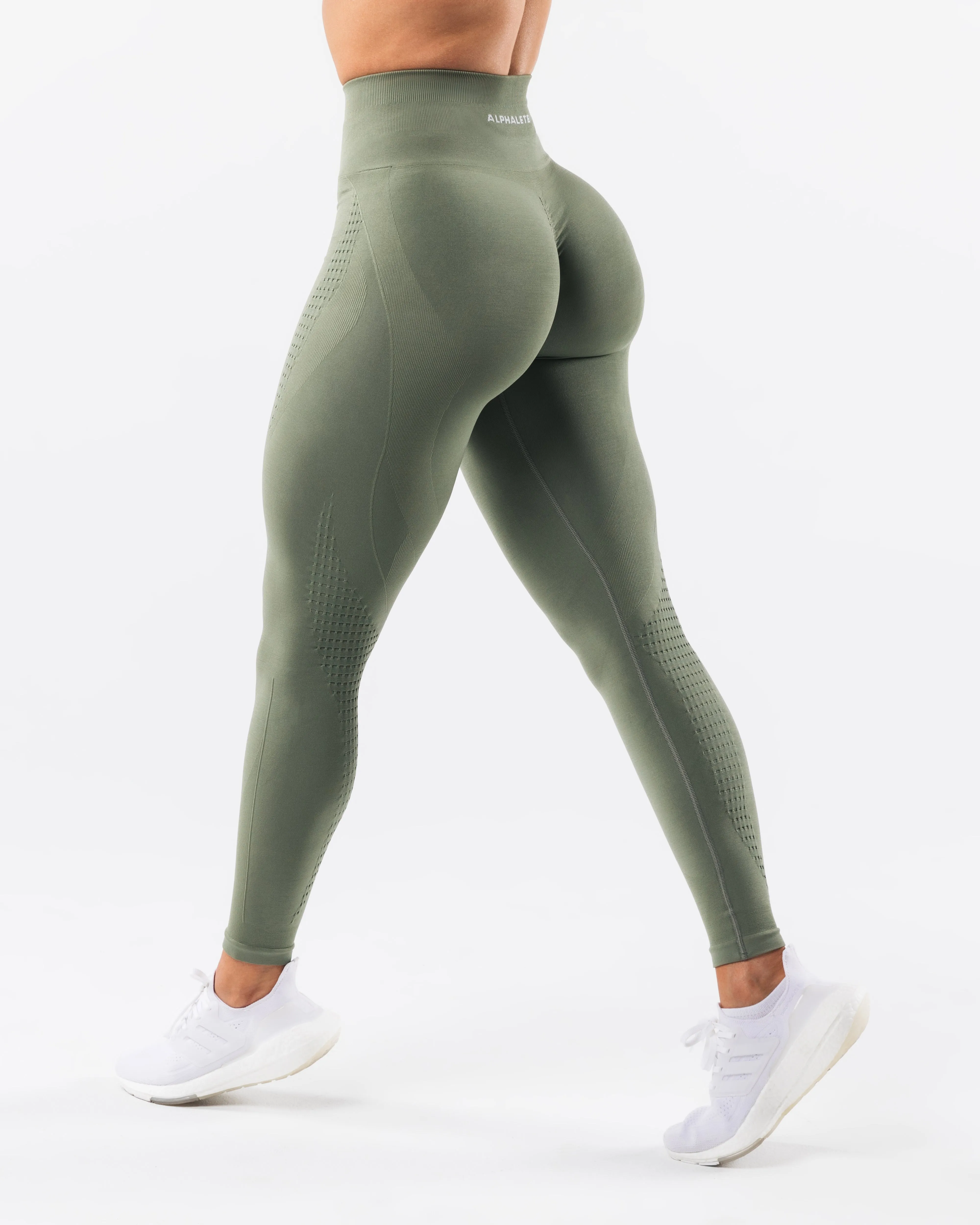 Amplify Contour Legging - Noble Green sold by Alphalete