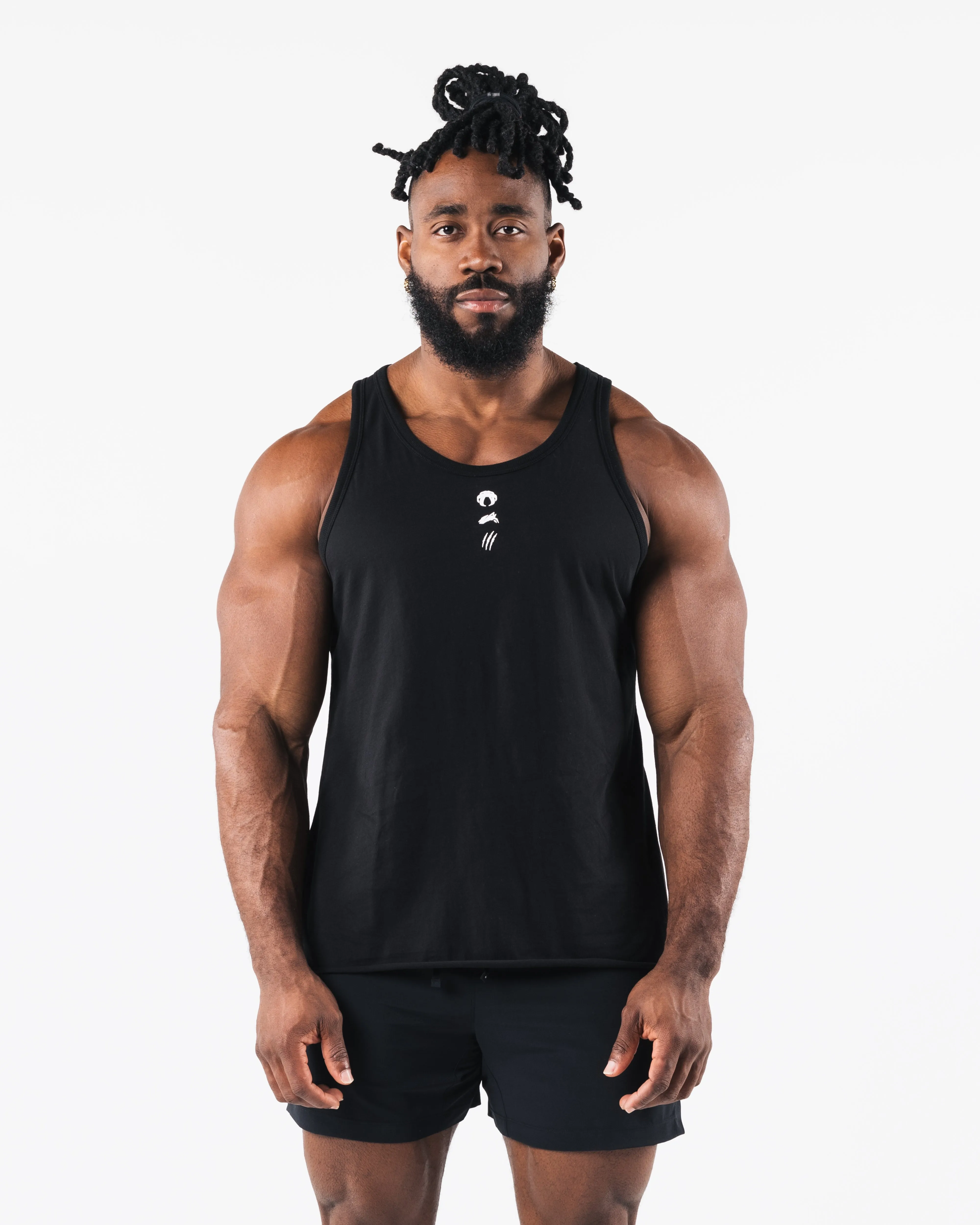 Three Pillar Tank - Black sold by Alphalete