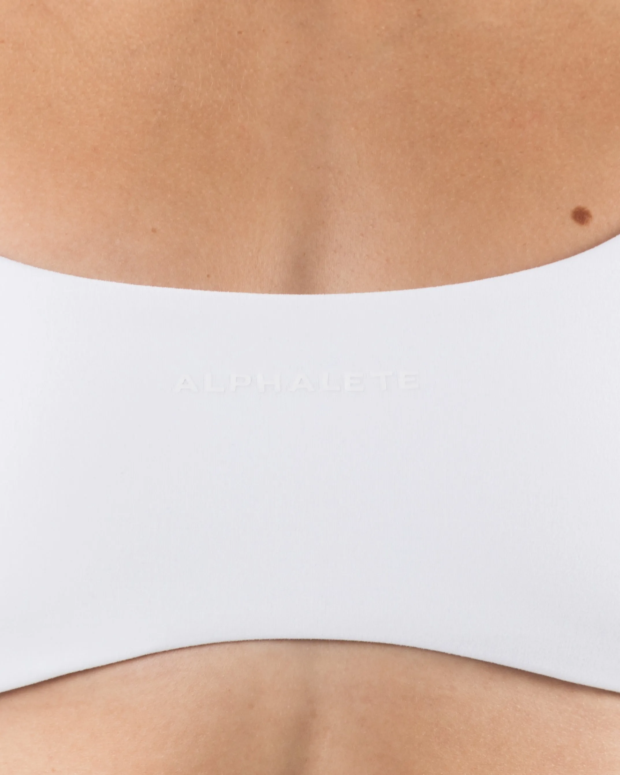 Aura Strappy Bra - White sold by Alphalete product image thumbnail 5