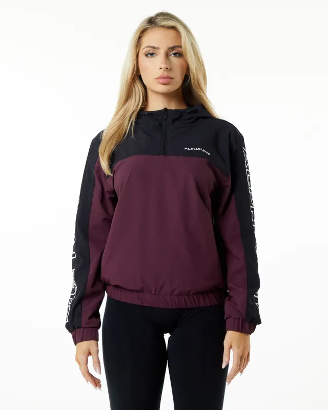 Infinity Tech Jacket - Dark Merlot sold by Alphalete
