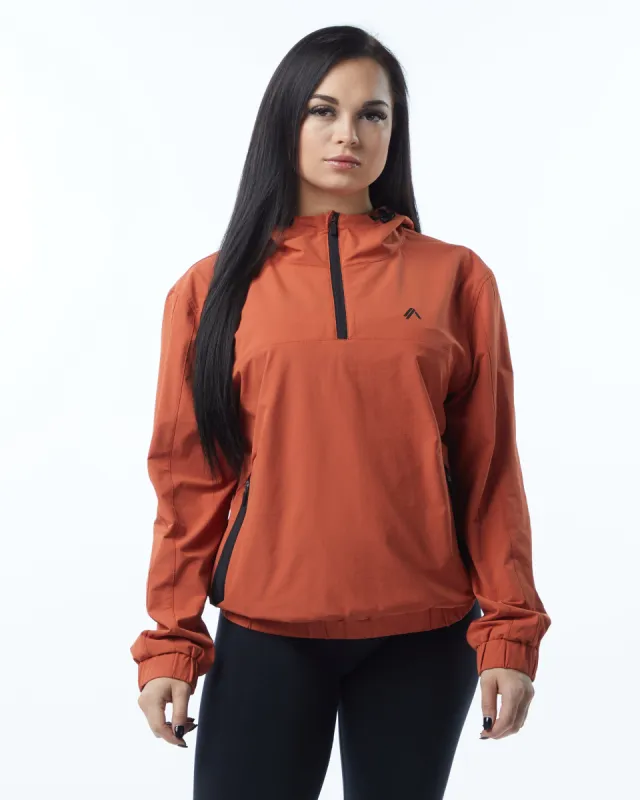 Infinity Tech Jacket - Sour Tangerine sold by Alphalete