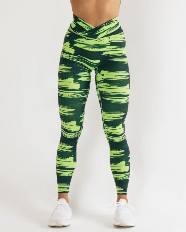 Surface Power Legging - Volt Canvas Camo sold by Alphalete
