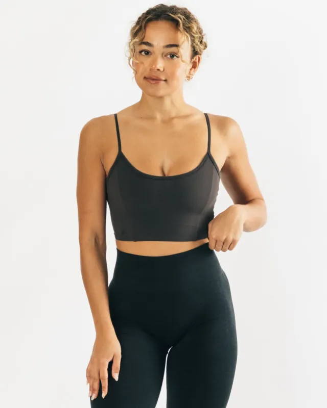 Ultrasoft Allure Tank - Charcoal sold by Alphalete