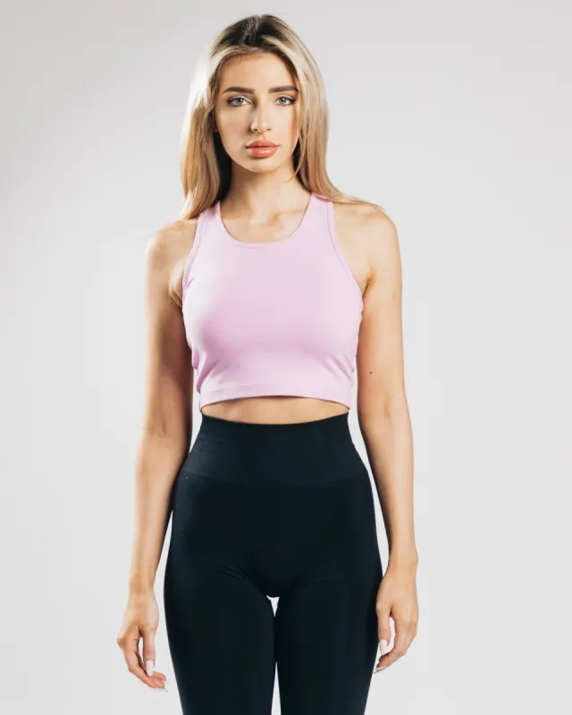Essential Crop Tank - Bloom sold by Alphalete