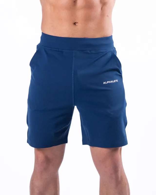 Trace Short 8" - Persian Blue sold by Alphalete