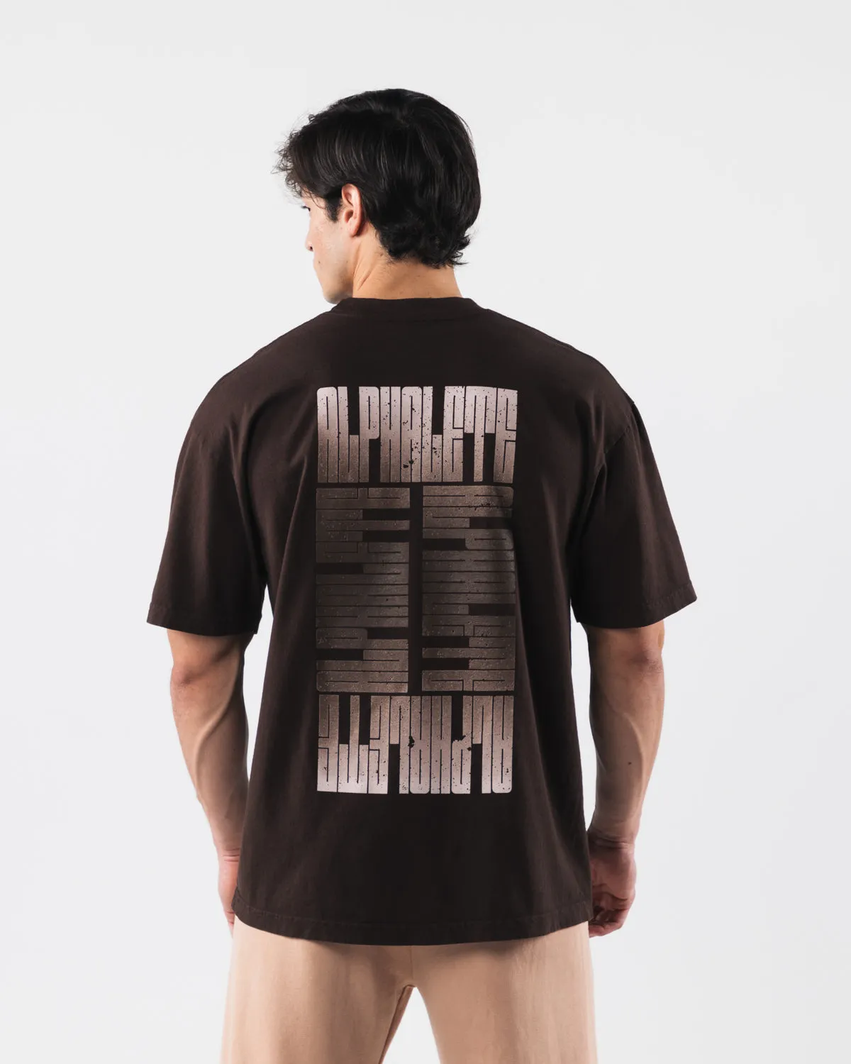 Cryptic Tee - Chocolate sold by Alphalete product image thumbnail 2
