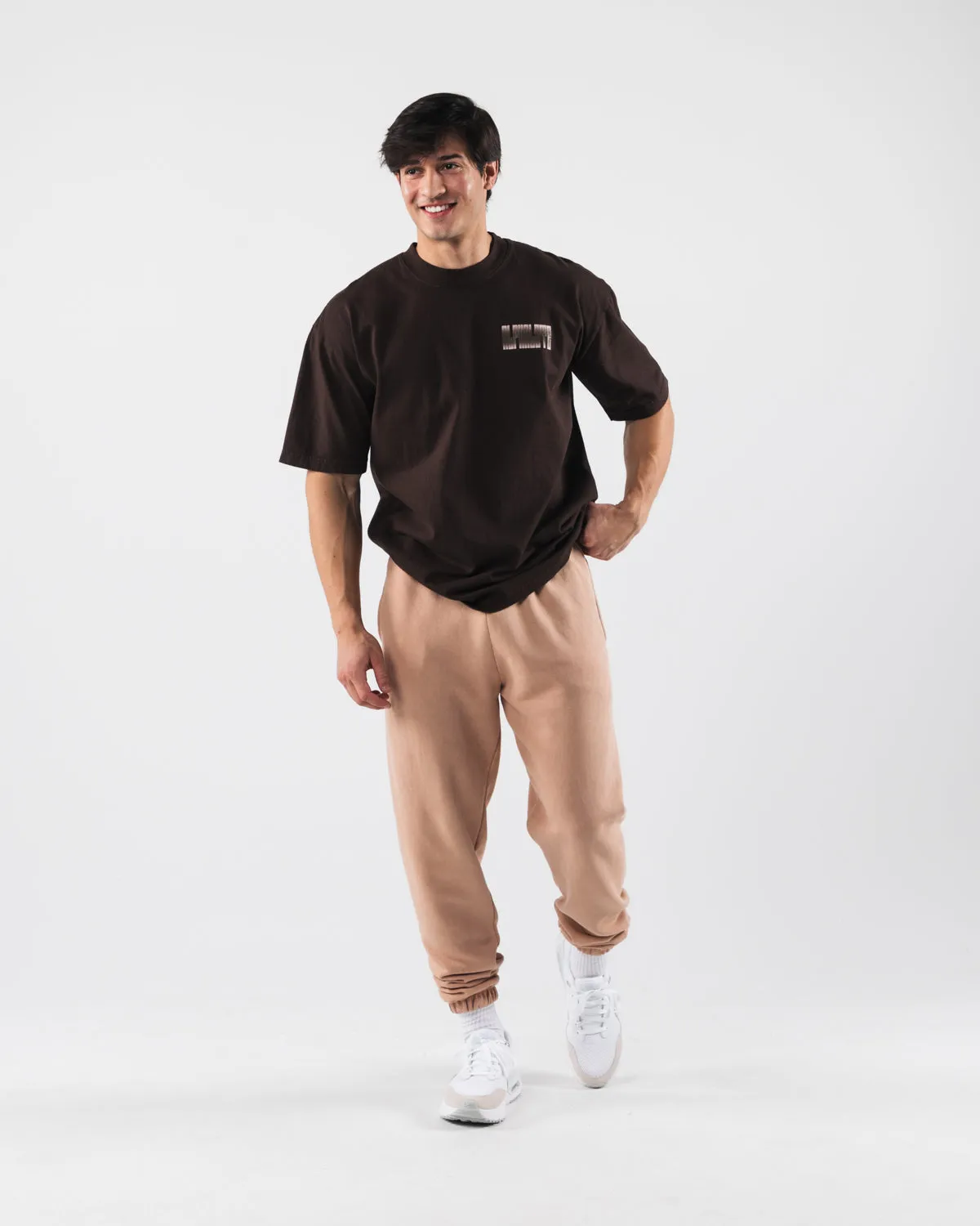 Cryptic Tee - Chocolate sold by Alphalete product image thumbnail 5