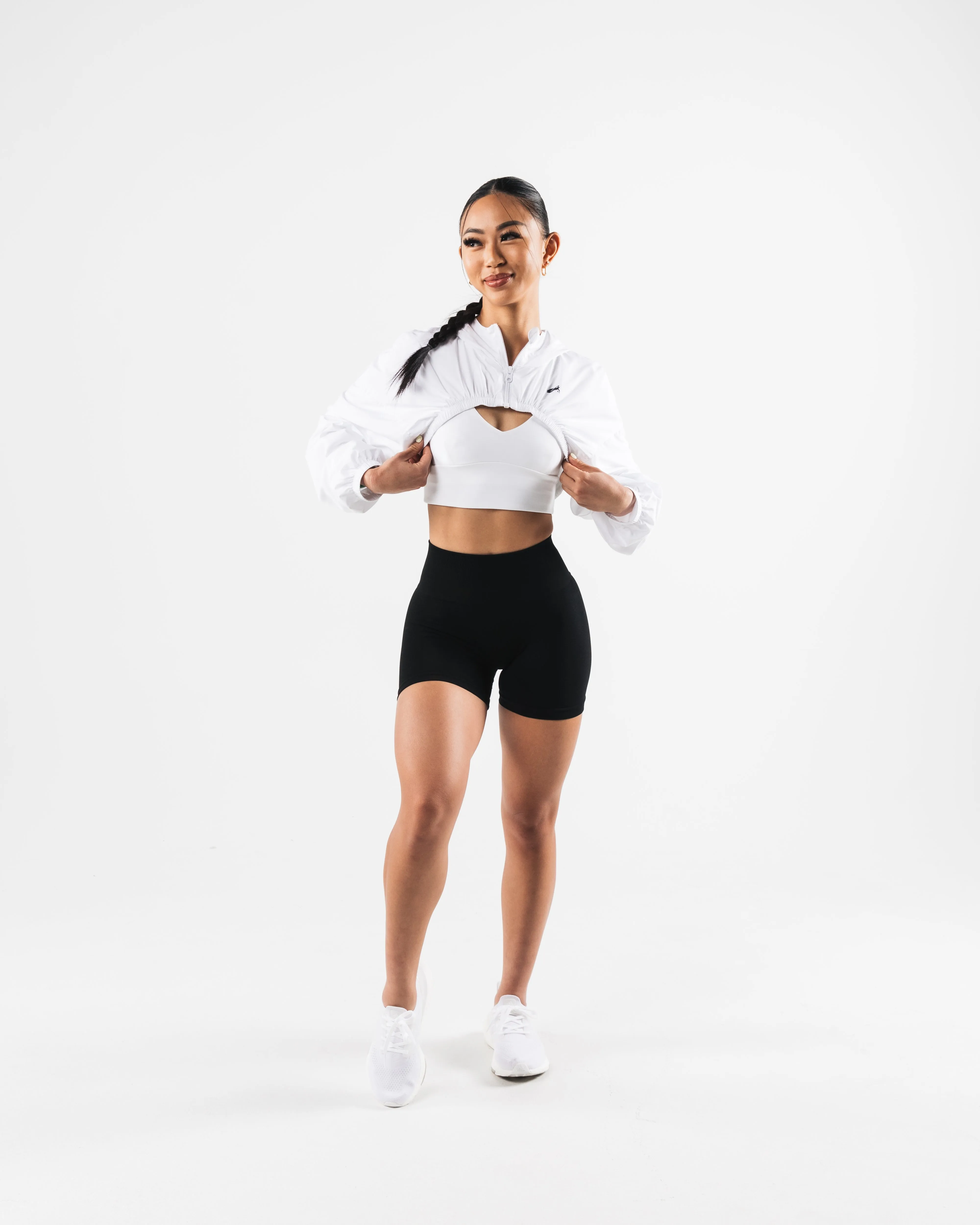 Taft Arrival Jacket - White sold by Alphalete product image thumbnail 2