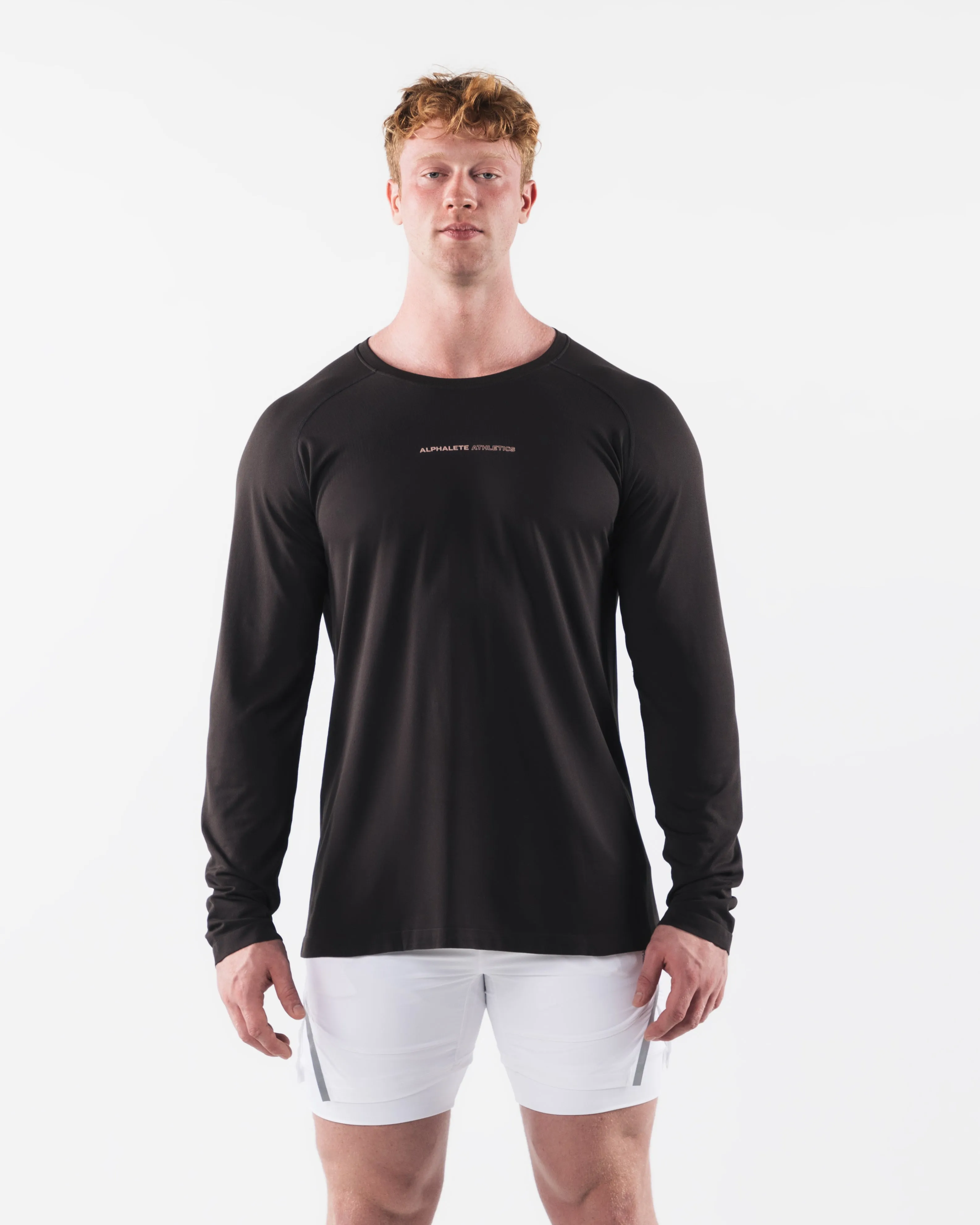 AA Airtech LS Tee - Pebble sold by Alphalete