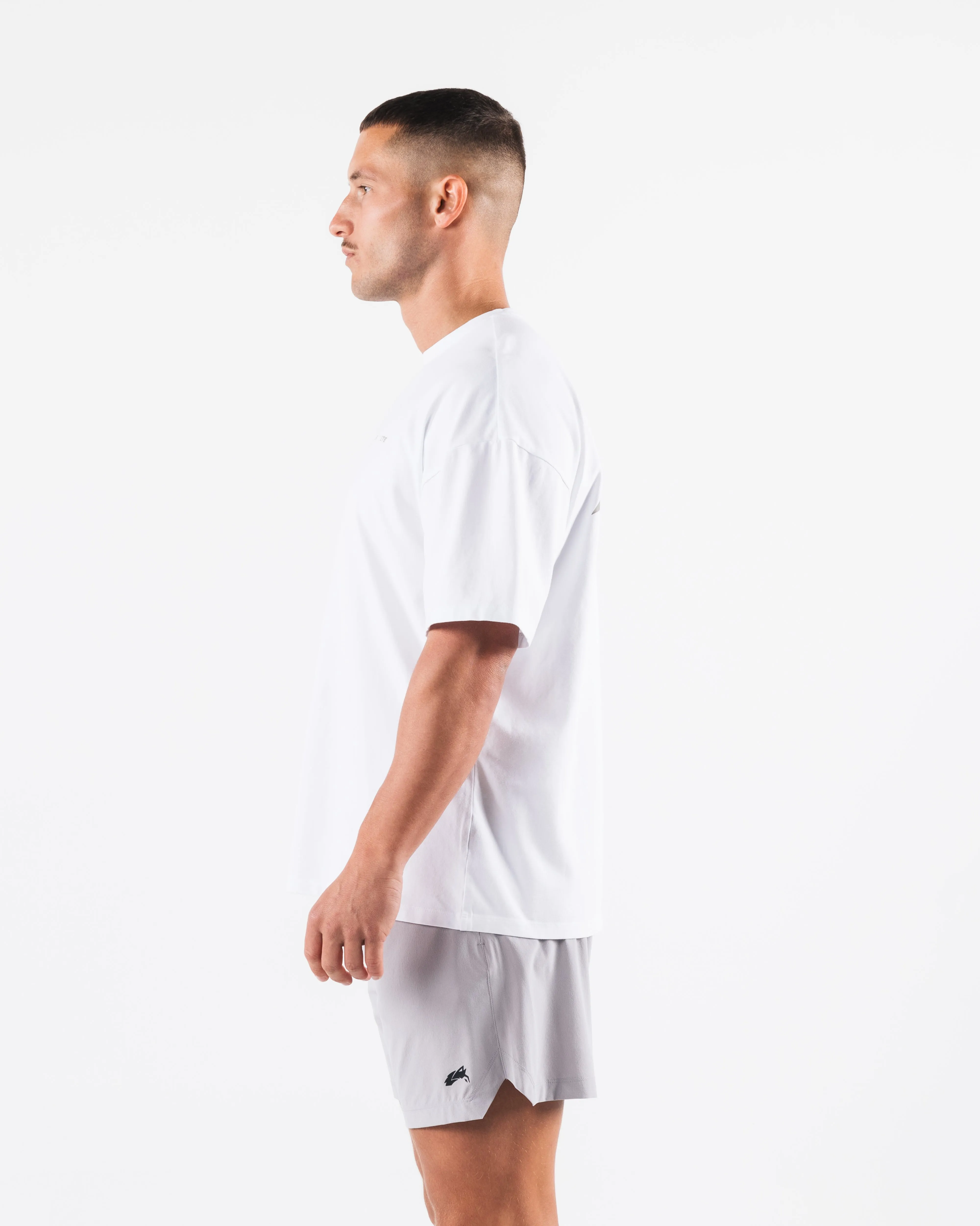 Breathe More Tee - White sold by Alphalete product image thumbnail 4