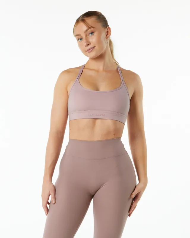 Alphalux Tri Bra - Purple Dove sold by Alphalete