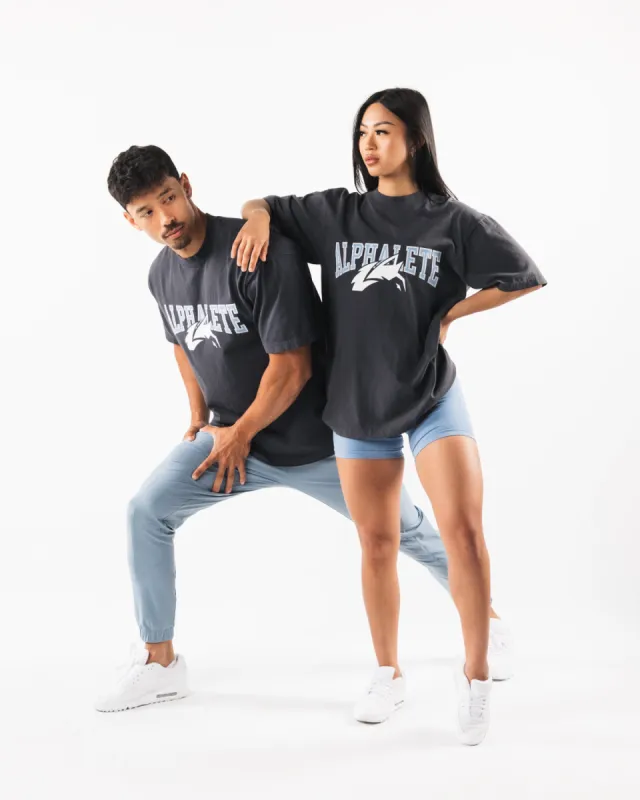 Wolf Head Tee - Dolphin Blue sold by Alphalete