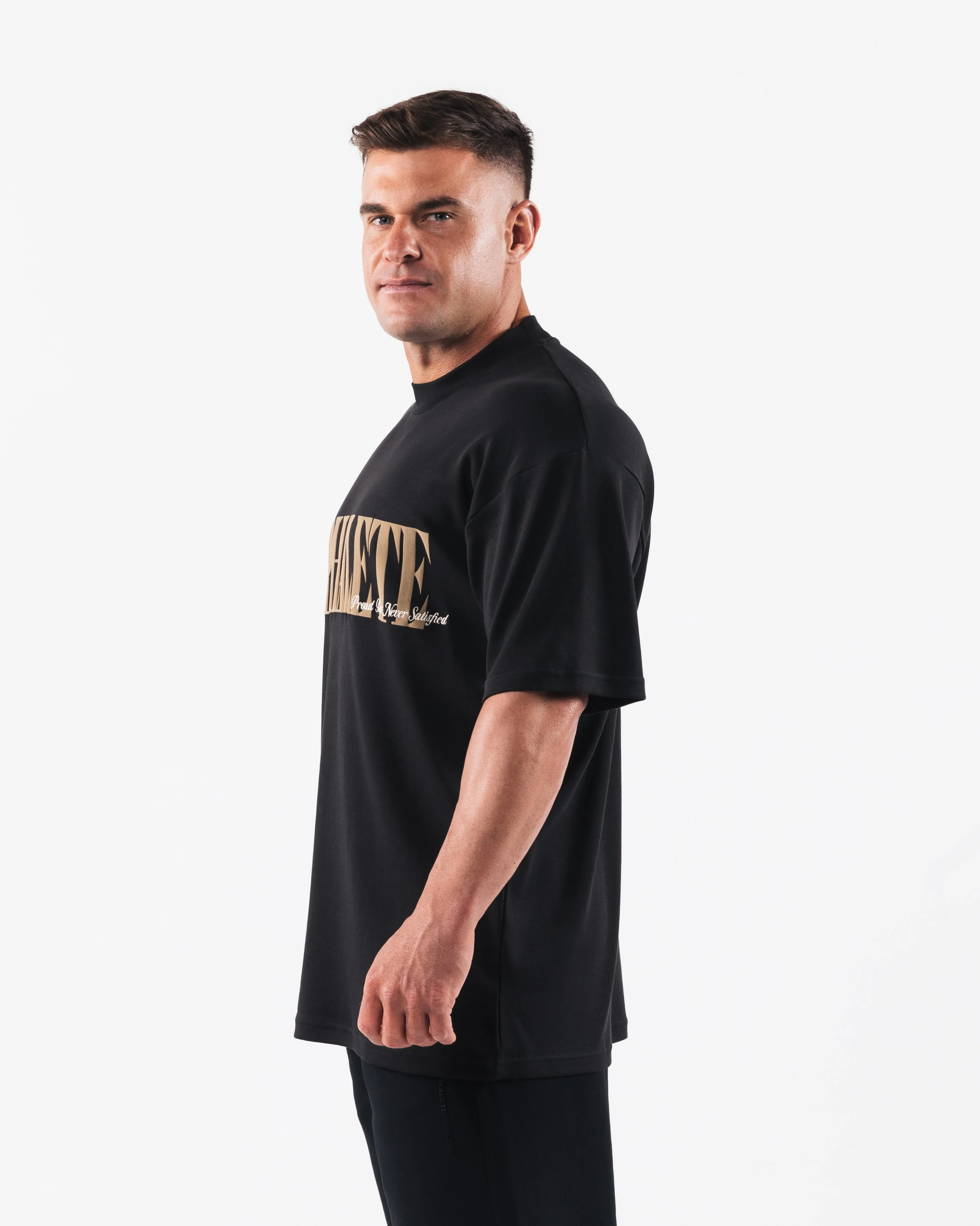 Republic Tee - Black sold by Alphalete product image thumbnail 3