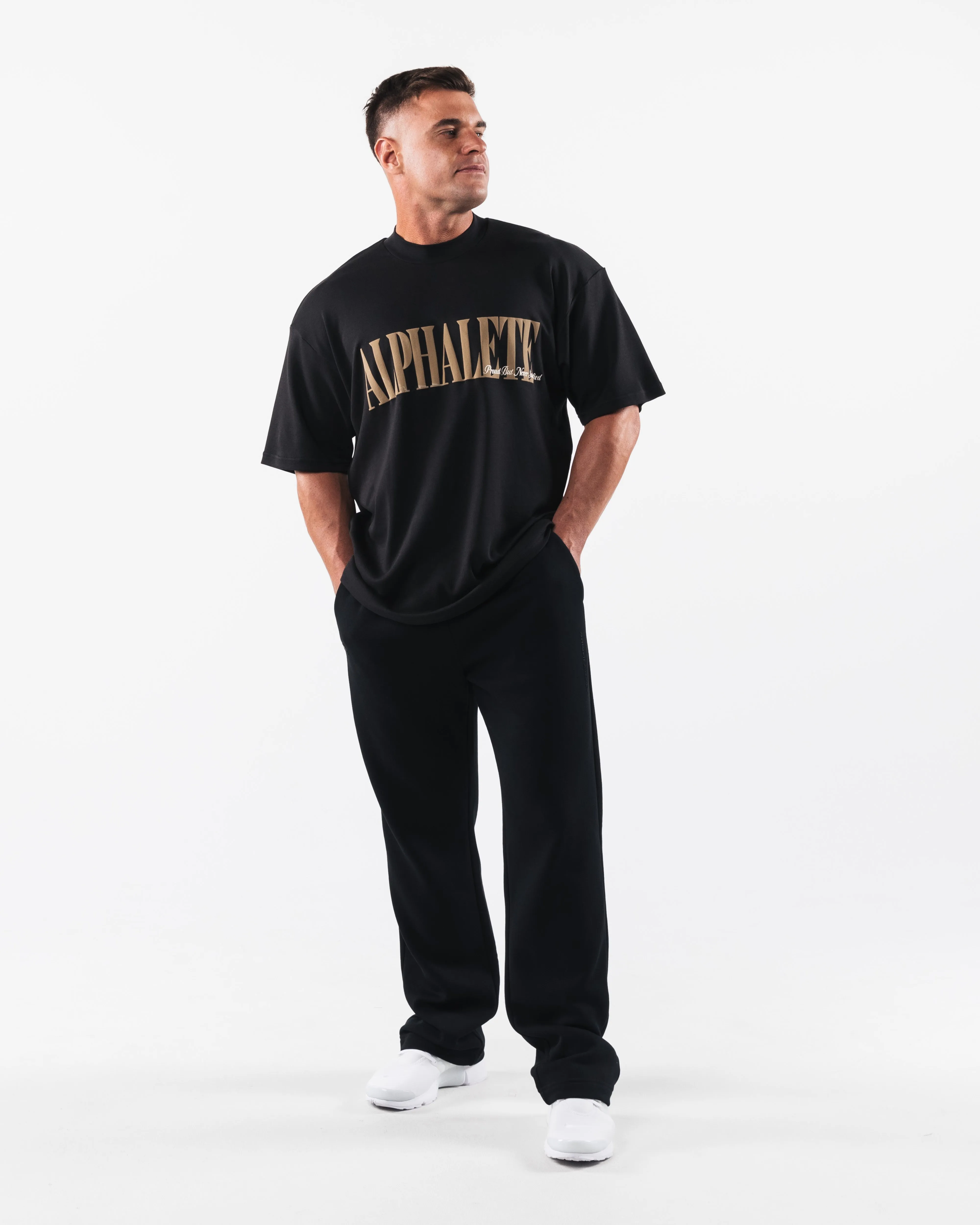 Republic Tee - Black sold by Alphalete product image thumbnail 2