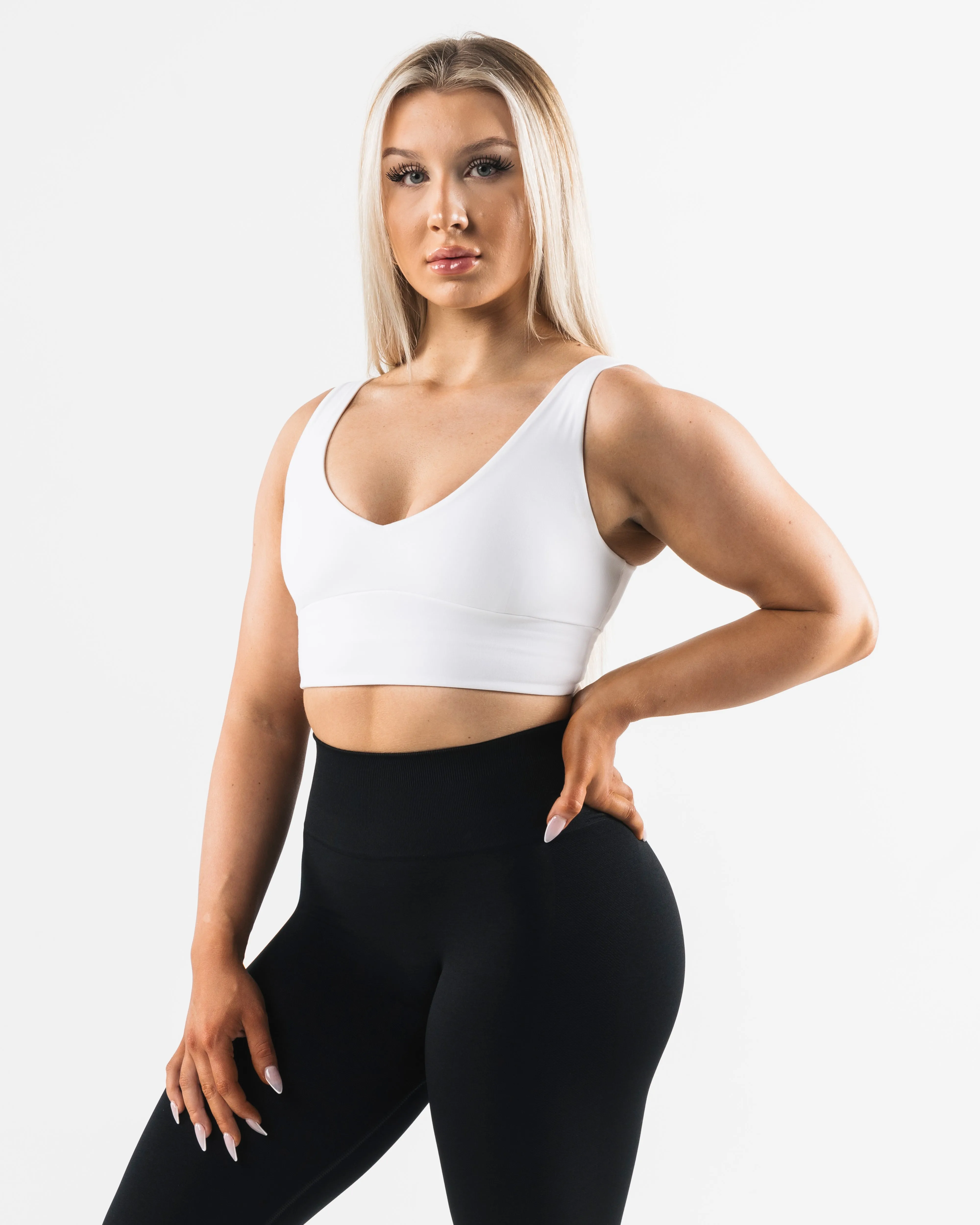 Celeste Bra A/B Cup - White sold by Alphalete product image thumbnail 4