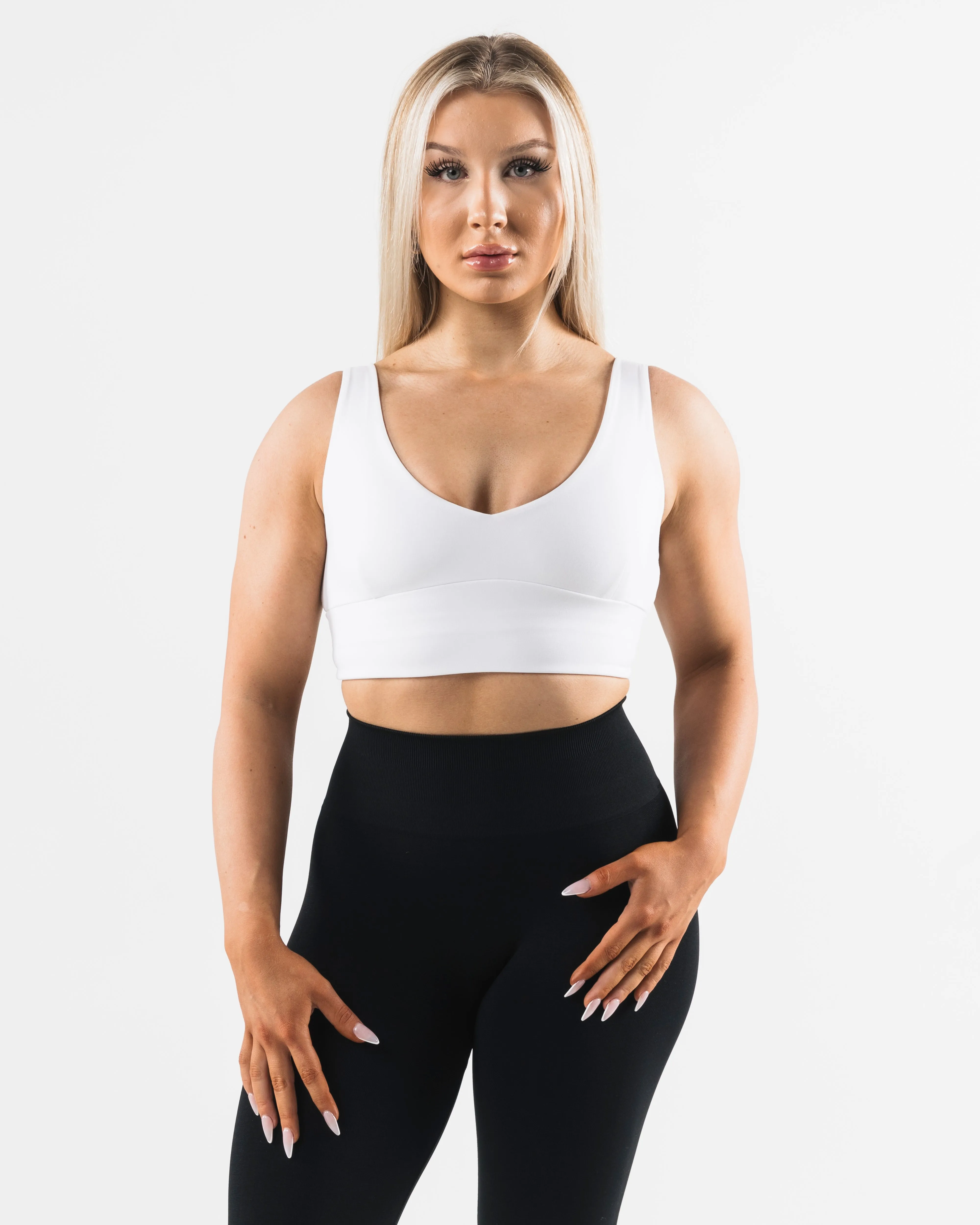 Celeste Bra A/B Cup - White sold by Alphalete