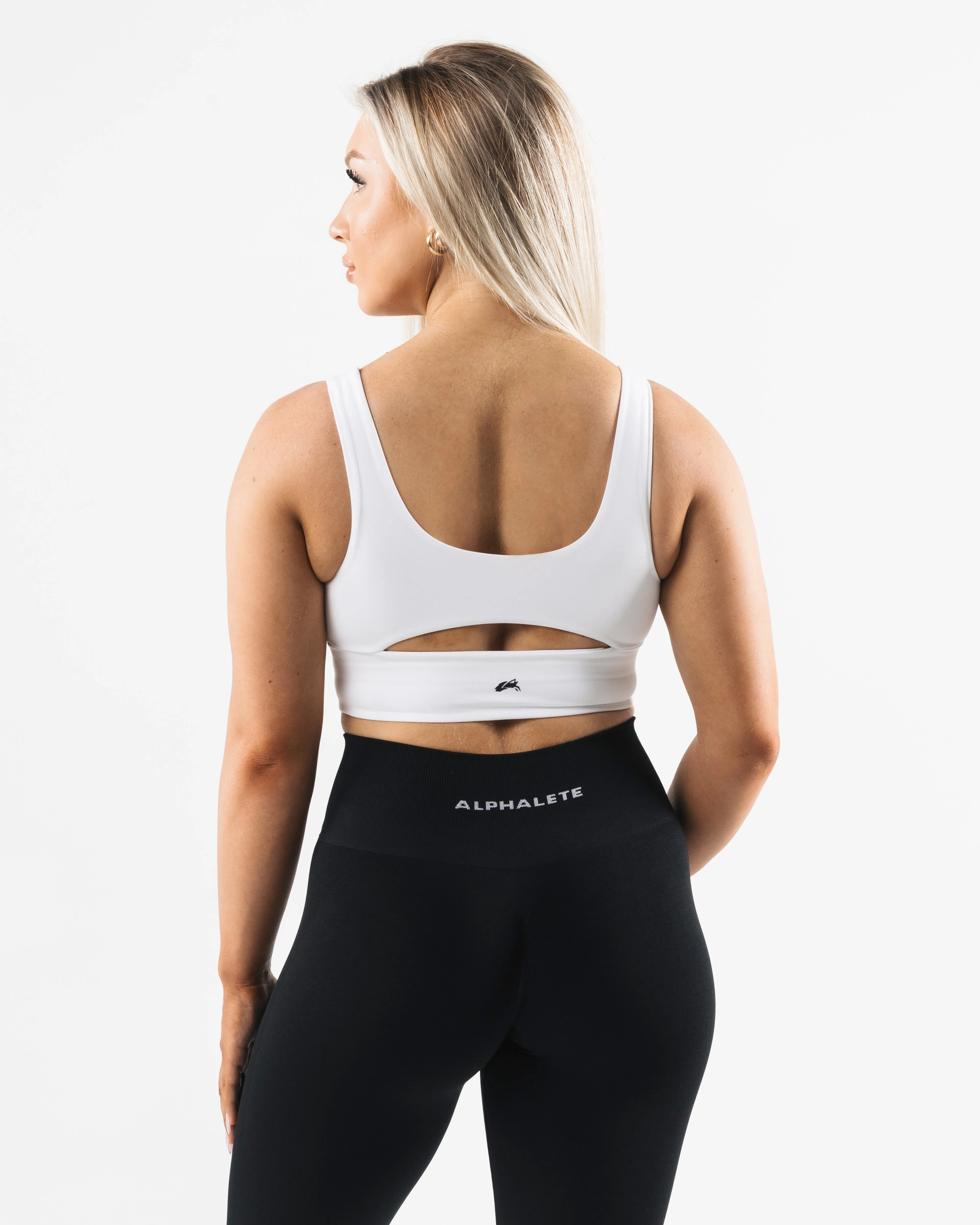 Celeste Bra A/B Cup - White sold by Alphalete product image thumbnail 2