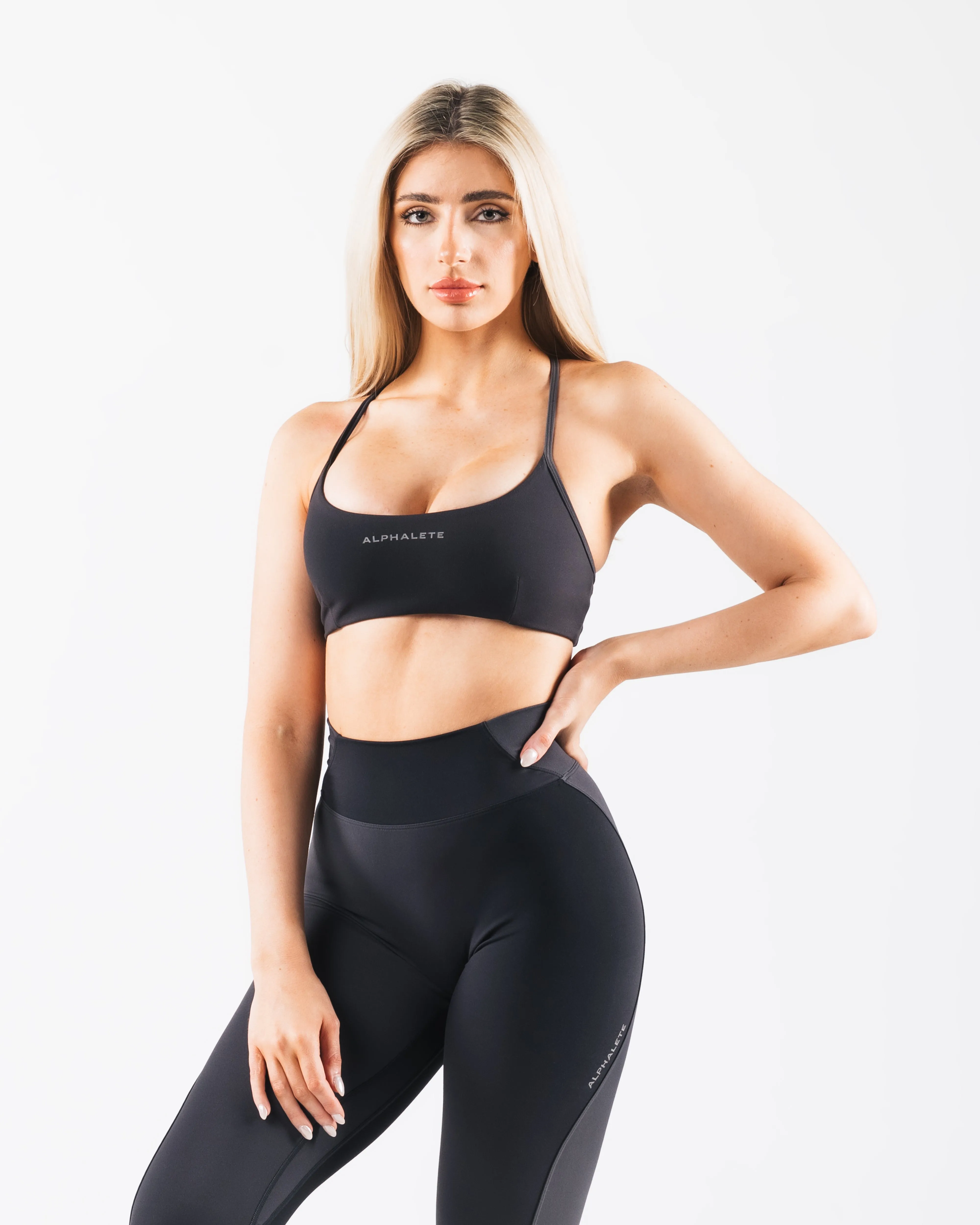 Aura 3 Strap Bra - Aura Storm Print sold by Alphalete product image thumbnail 4