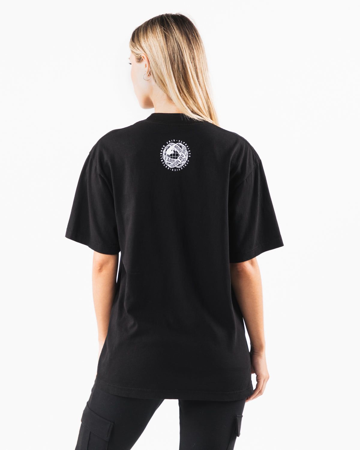LDB More Tee - Black / White sold by Alphalete product image thumbnail 4