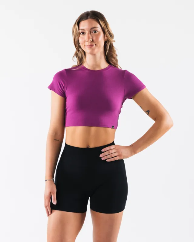 OT Crop Tee - Nebula sold by Alphalete