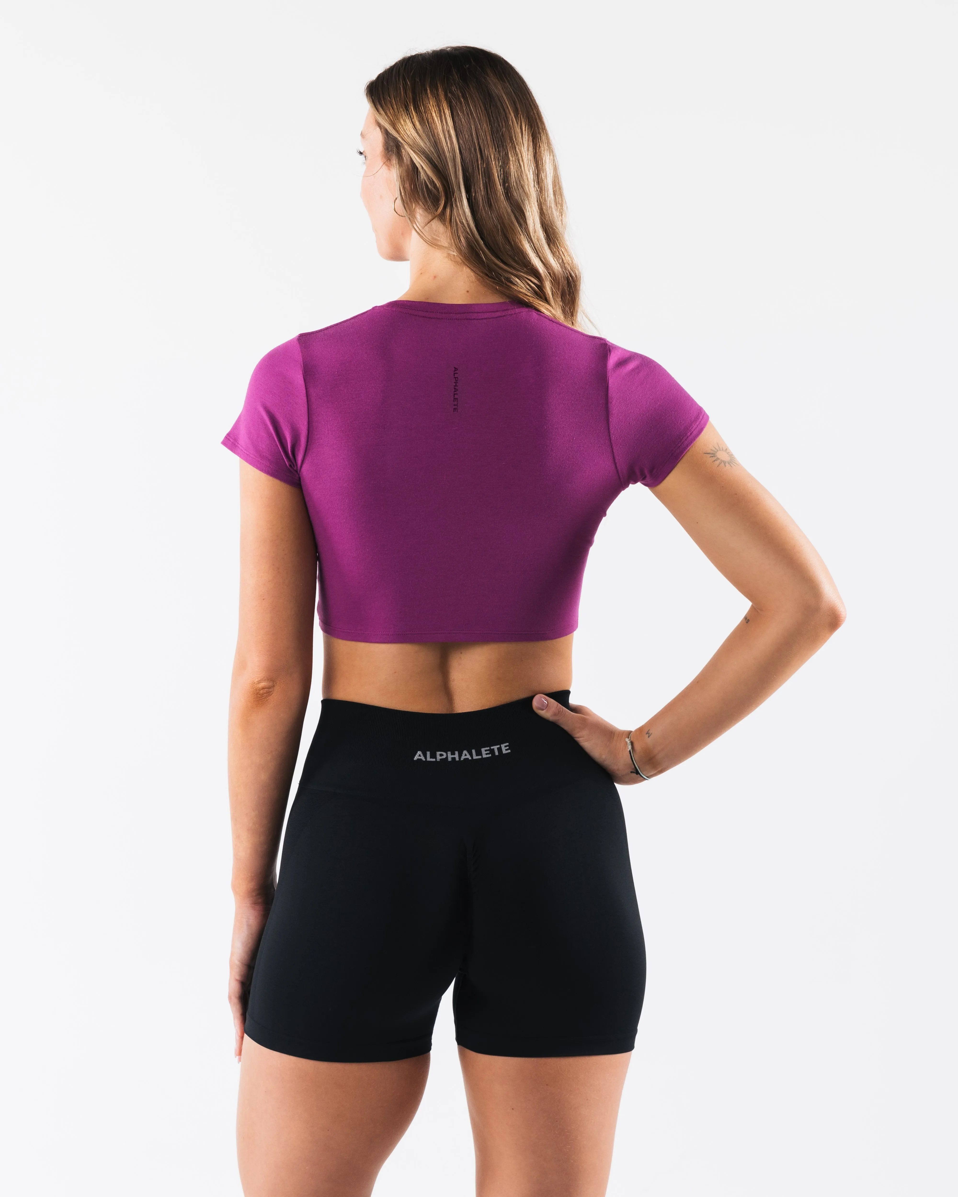 OT Crop Tee - Nebula sold by Alphalete product image thumbnail 4