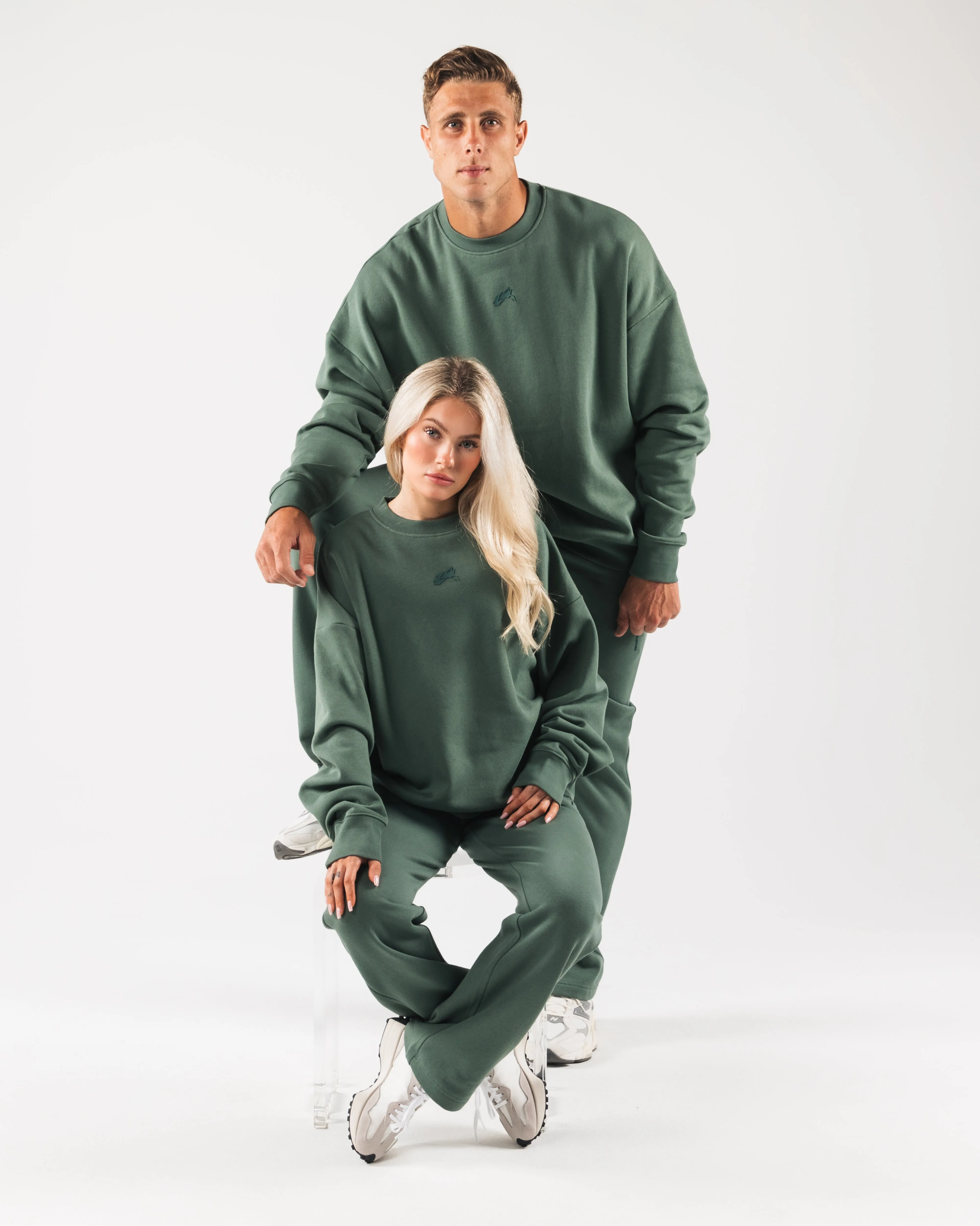 Origin Crewneck - Serene sold by Alphalete product image thumbnail 5