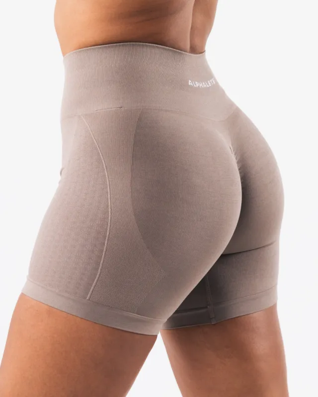 Amplify Contour Short 5" - Mocha sold by Alphalete