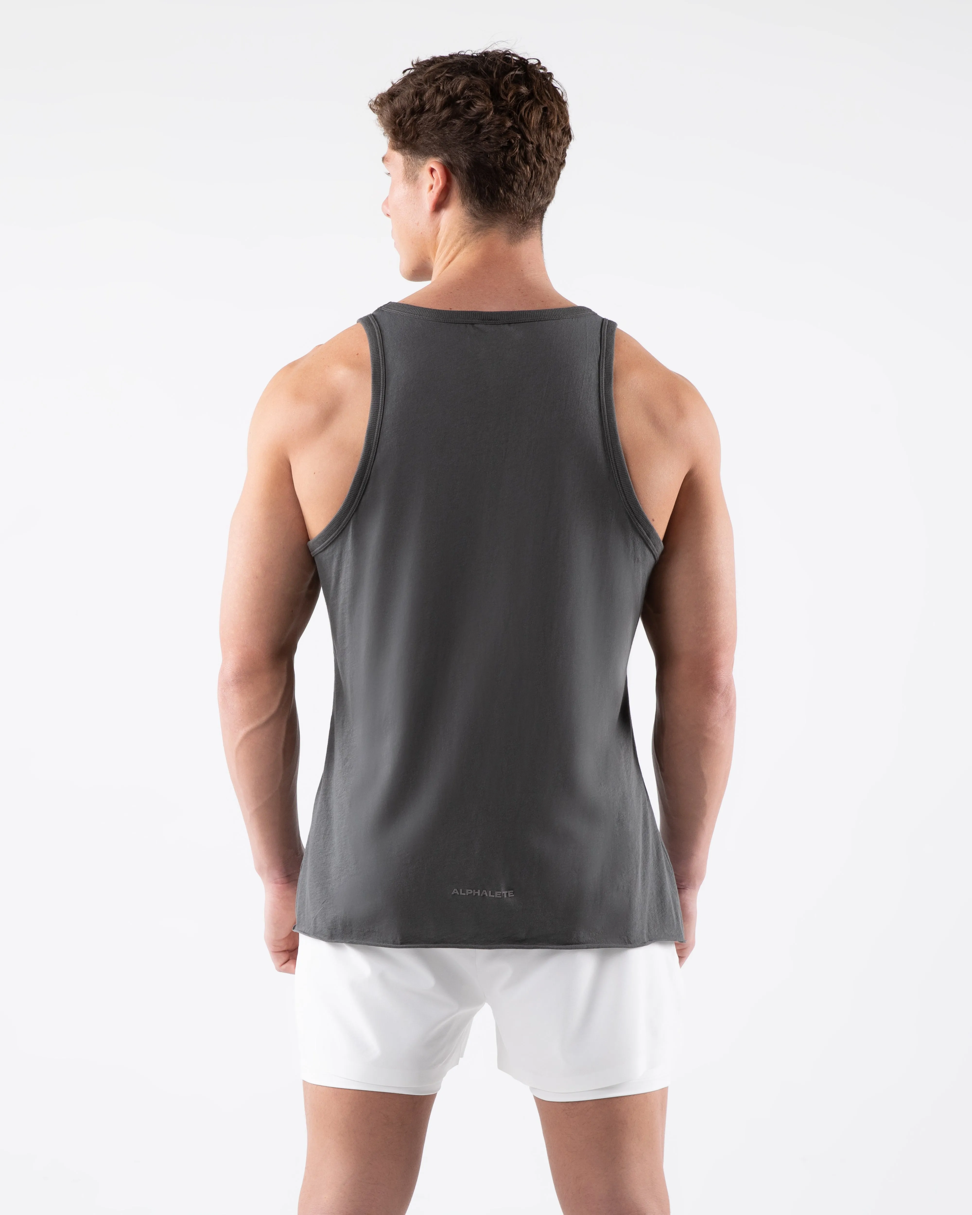 Three Pillar Tank - Pewter sold by Alphalete product image thumbnail 4