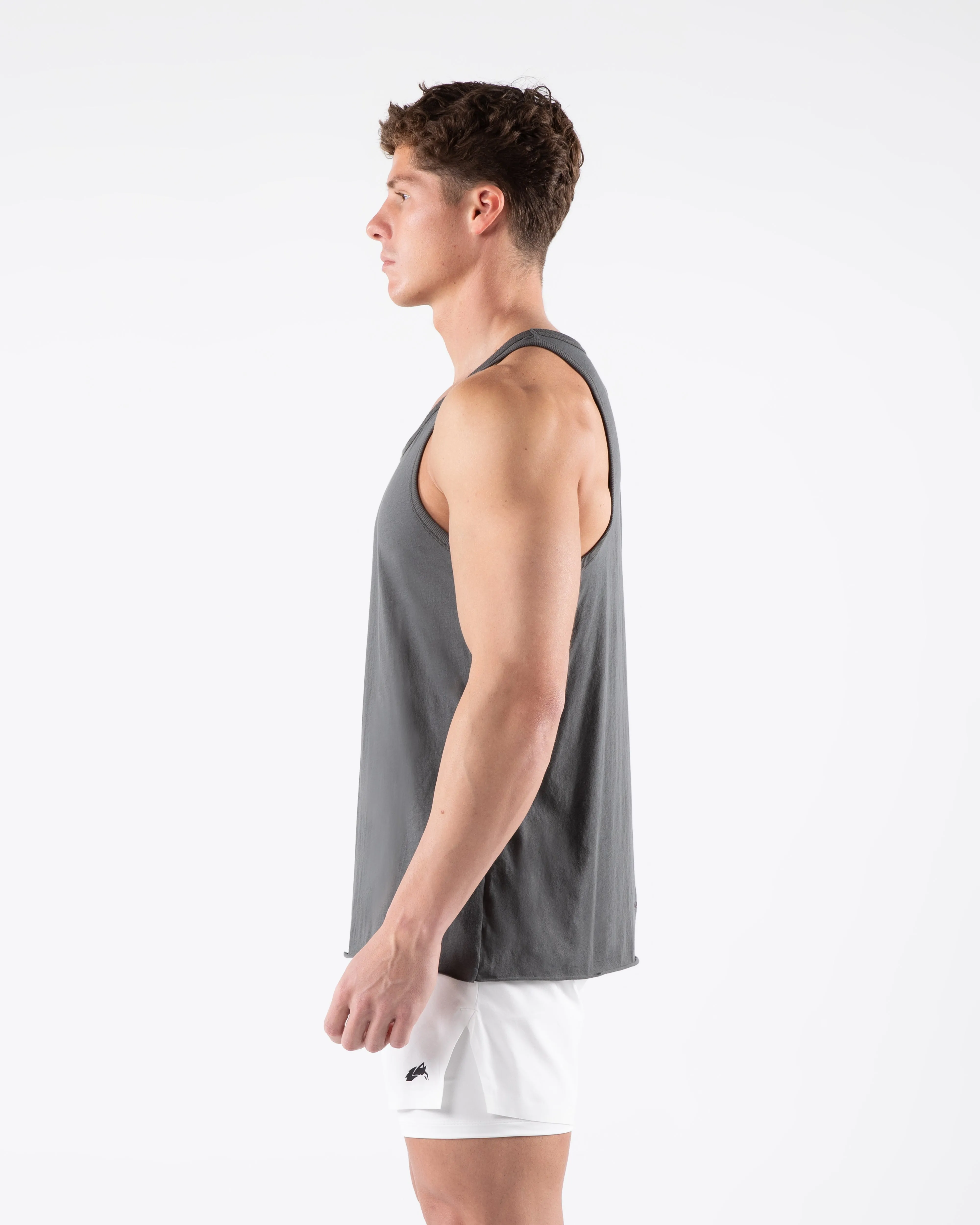 Three Pillar Tank - Pewter sold by Alphalete product image thumbnail 3