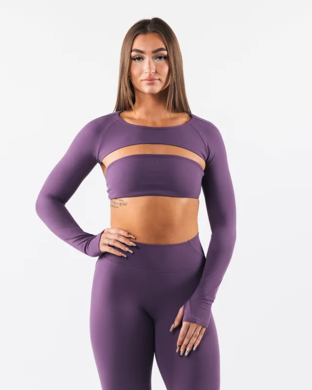 Aura Shrug LS - Aster sold by Alphalete
