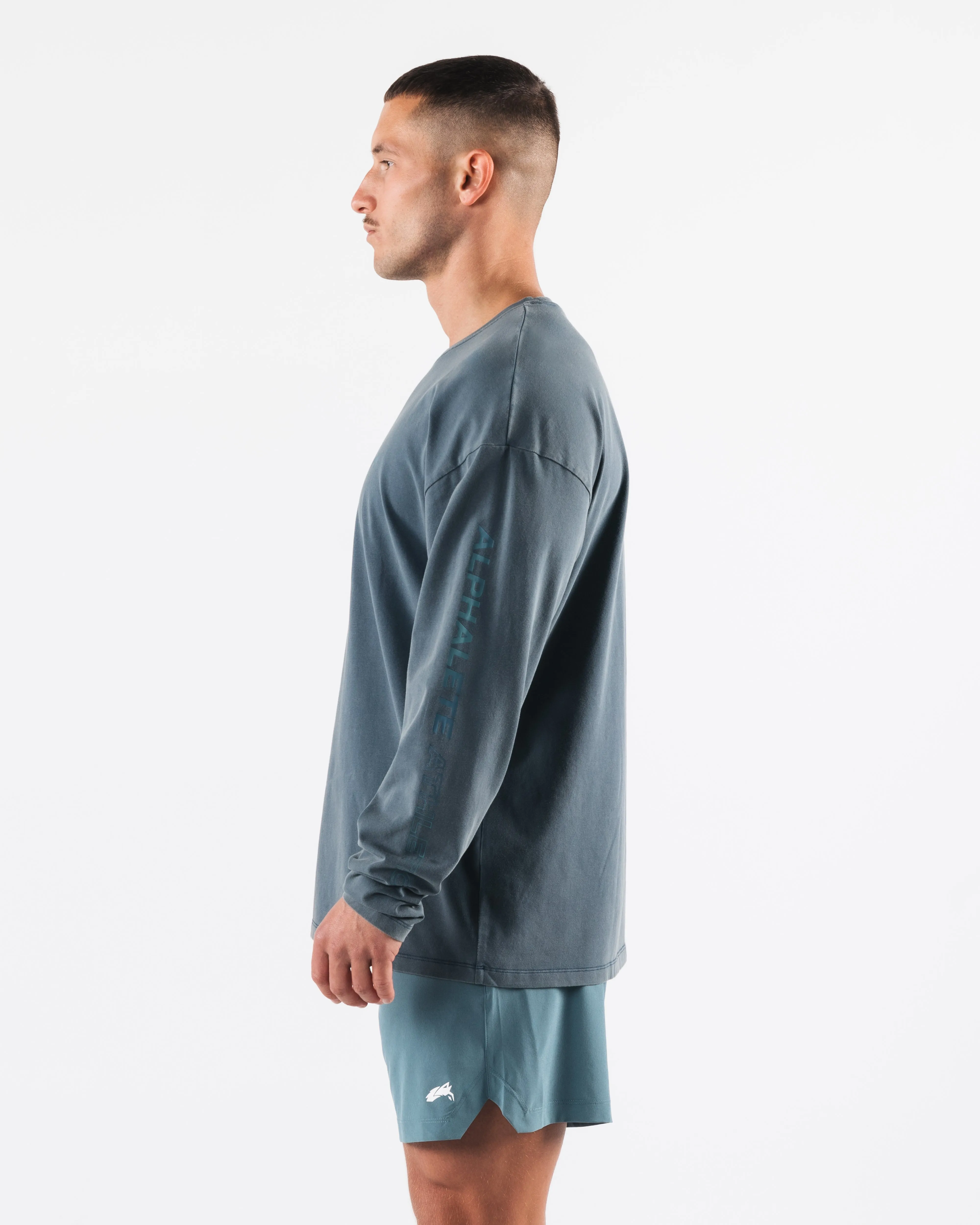 Breathe More LS Tee - Moonlit sold by Alphalete product image thumbnail 3