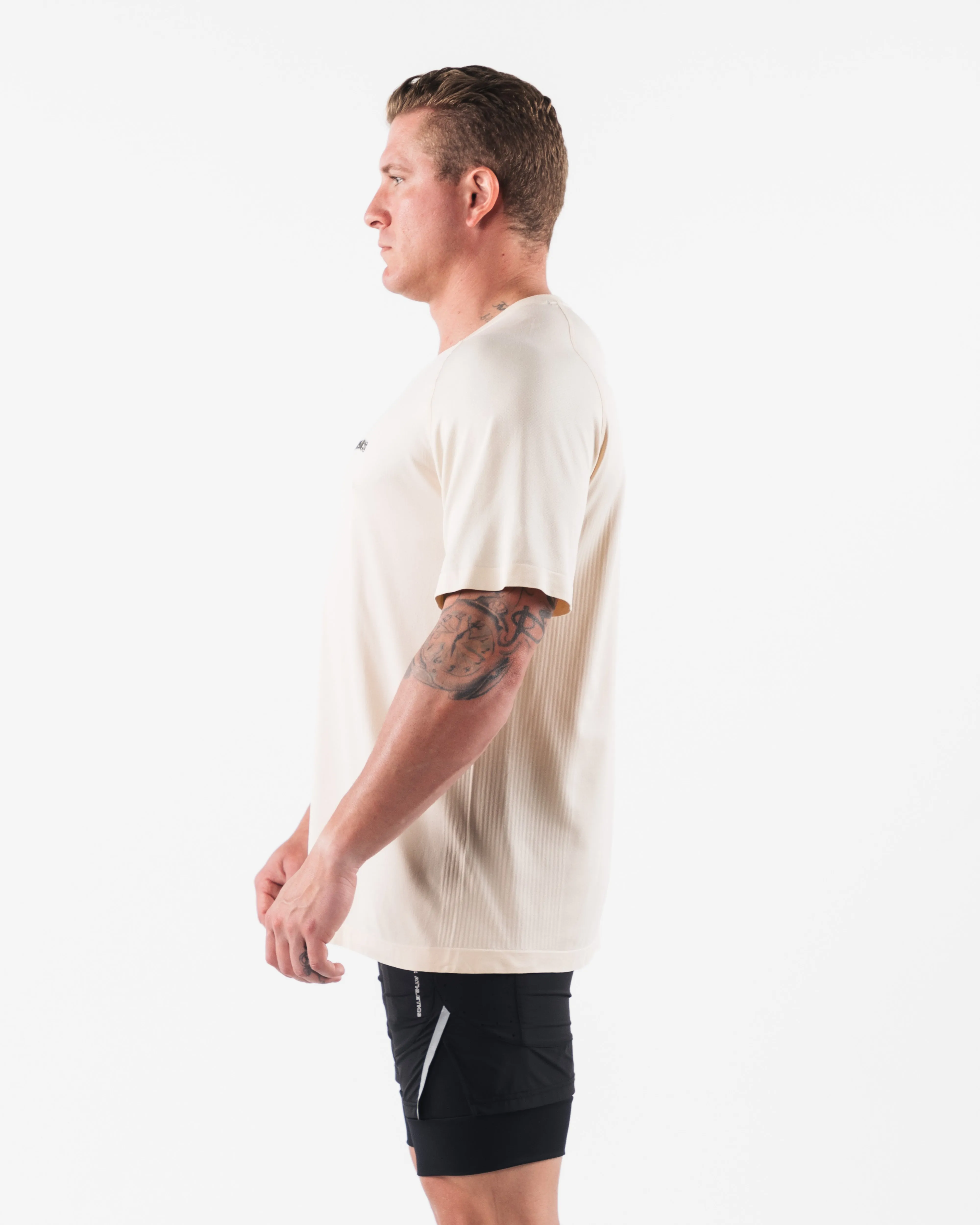 AA Airtech Tee - Beige sold by Alphalete product image thumbnail 3