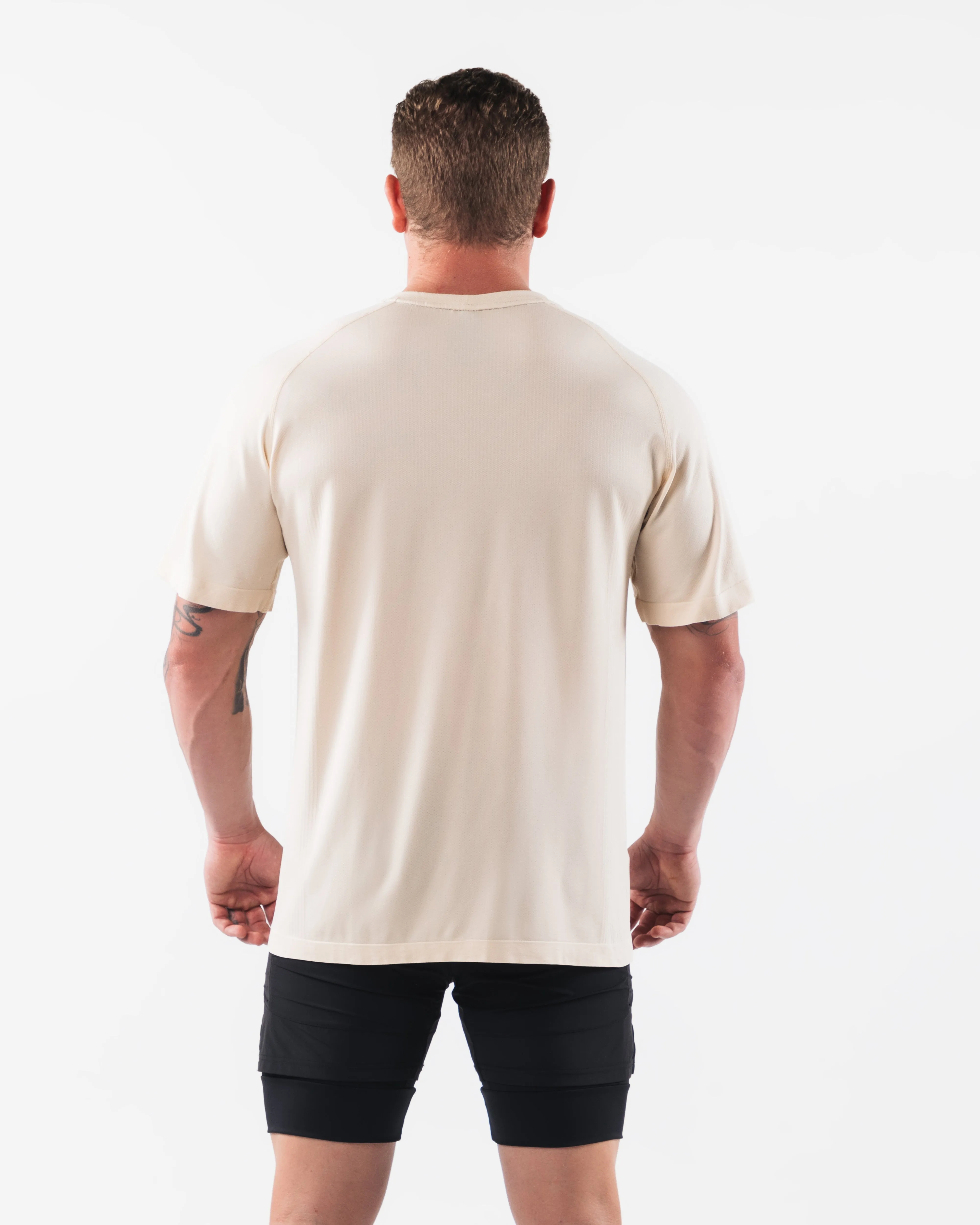AA Airtech Tee - Beige sold by Alphalete product image thumbnail 4