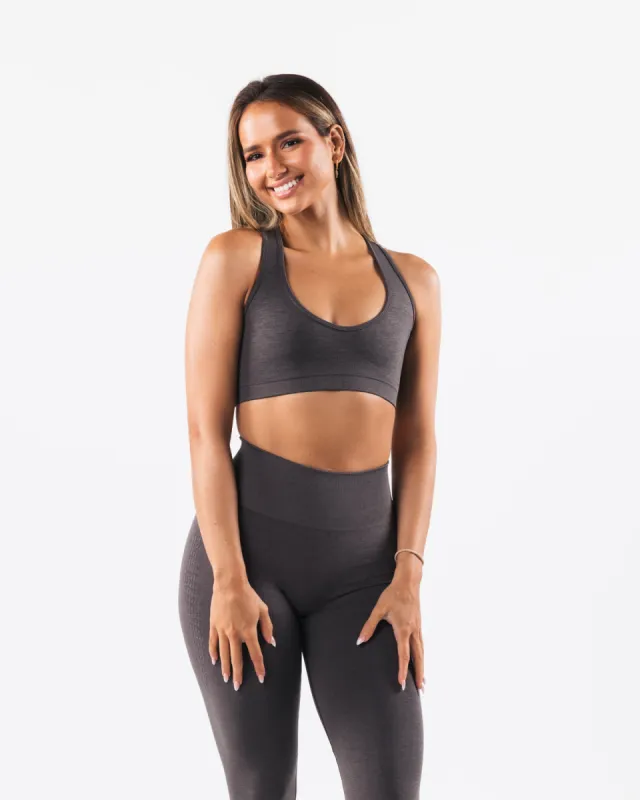 Amplify Contour Bra - Pewter sold by Alphalete