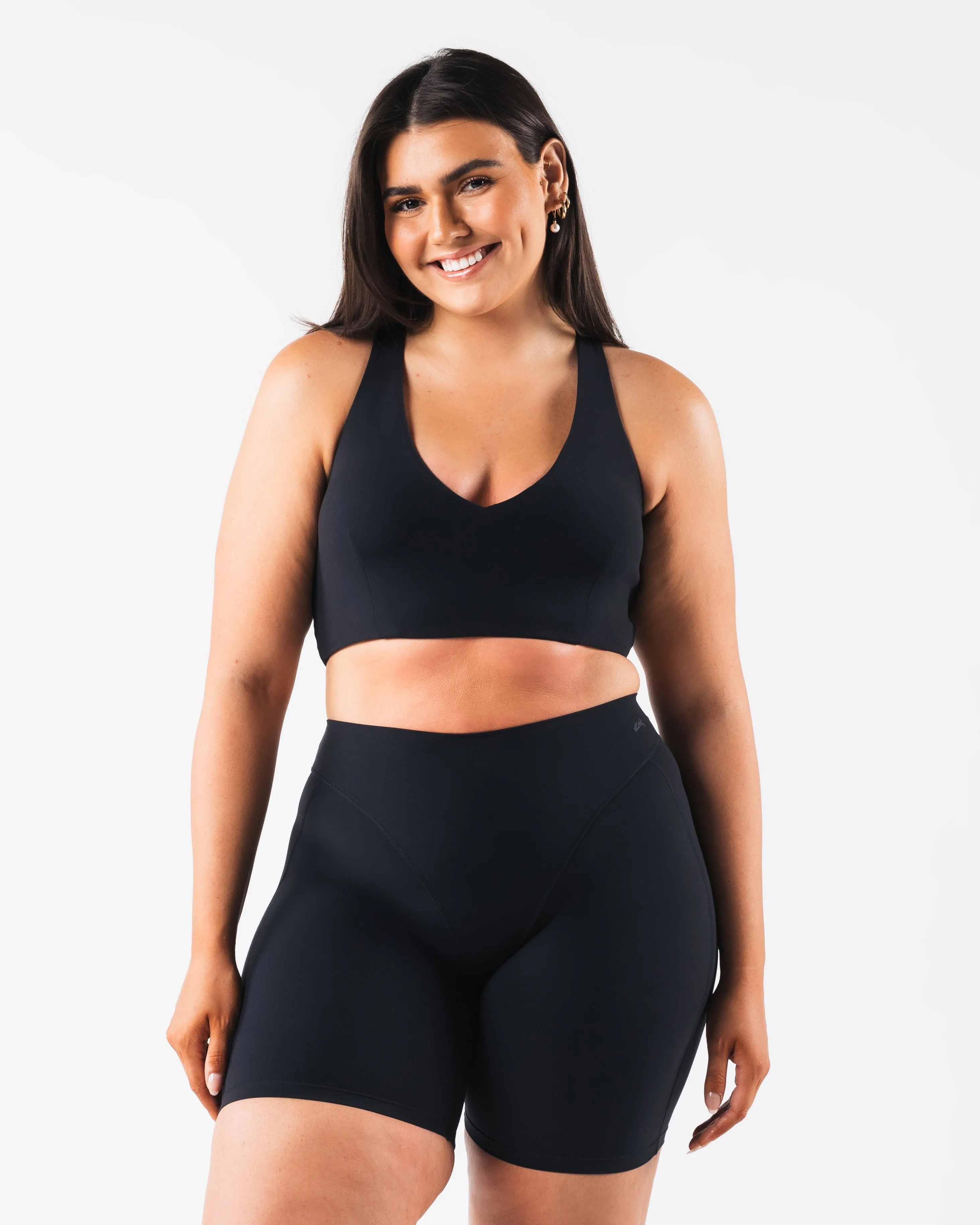 Deep V Cady Bra - Black sold by Alphalete product image thumbnail 5